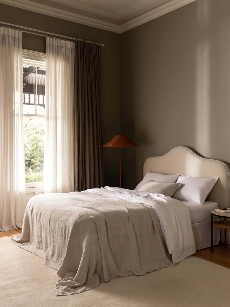 Palermo Linen Bedcover