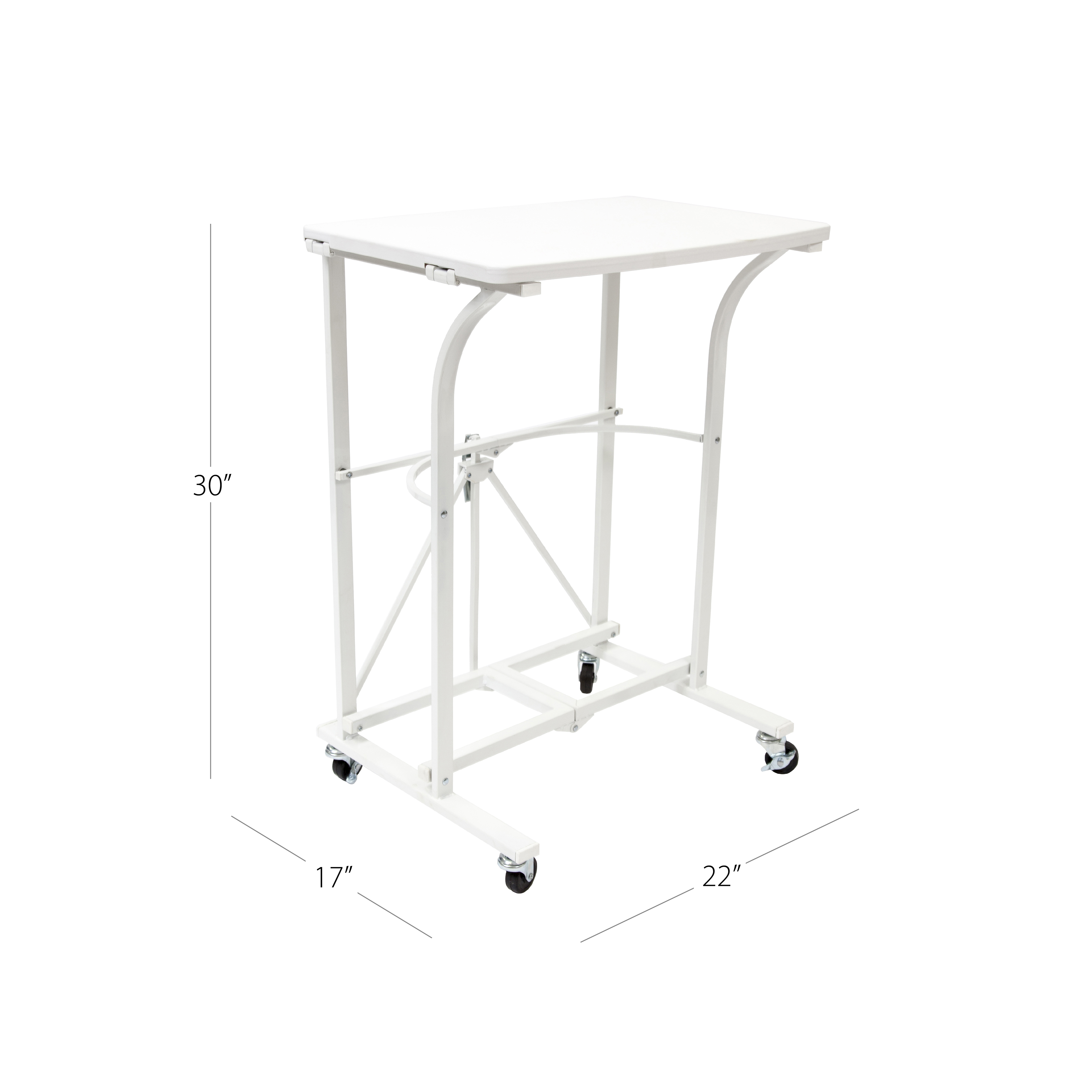 Trolley Table Origami Rack Dimensions Technical Specs