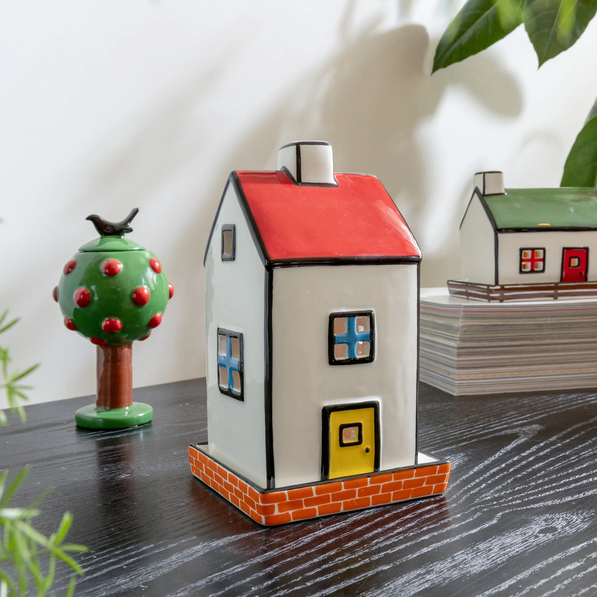 Haines Townhouse Tealight - Red