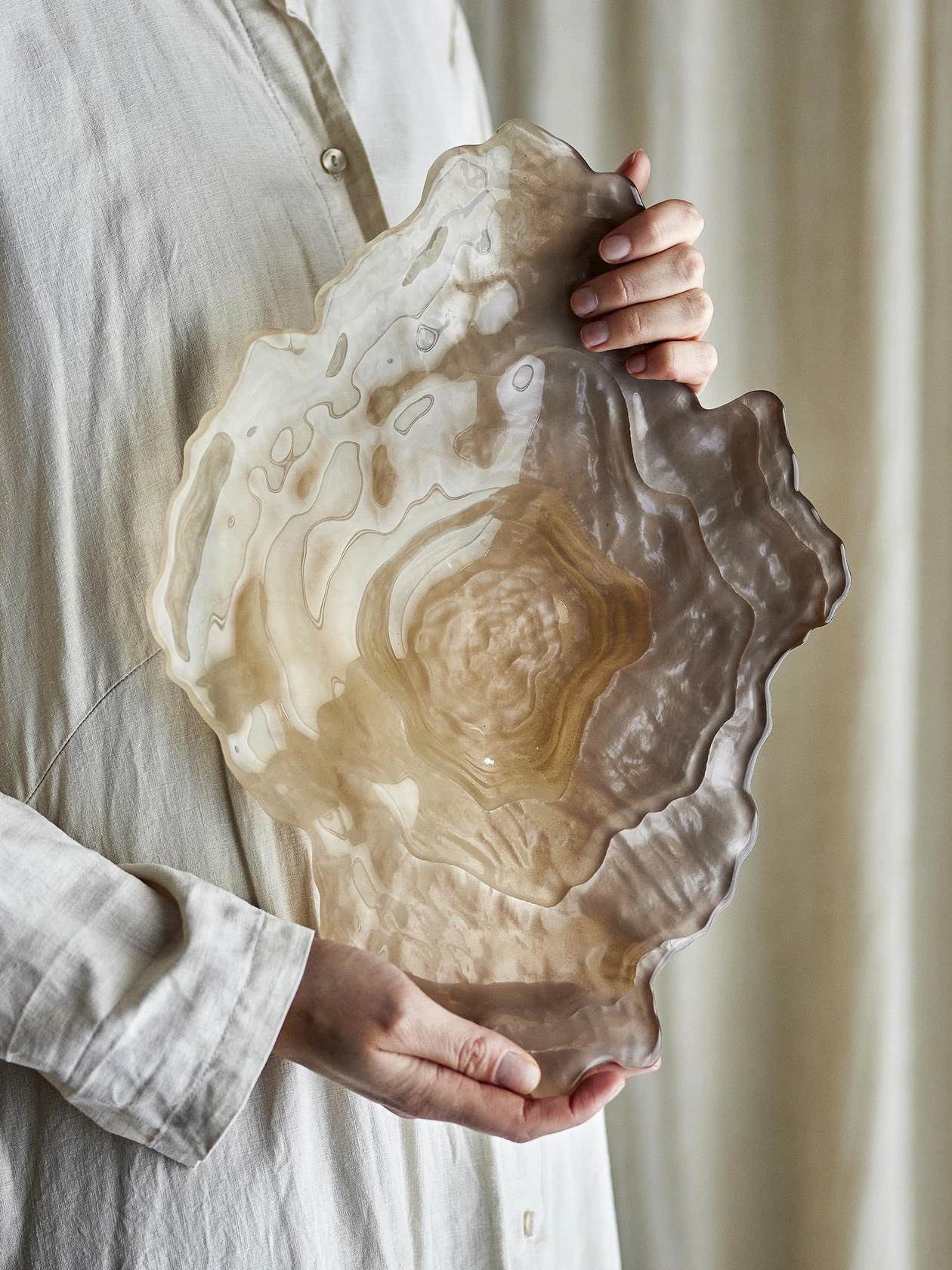 Aiku Glass Bowl - Nature