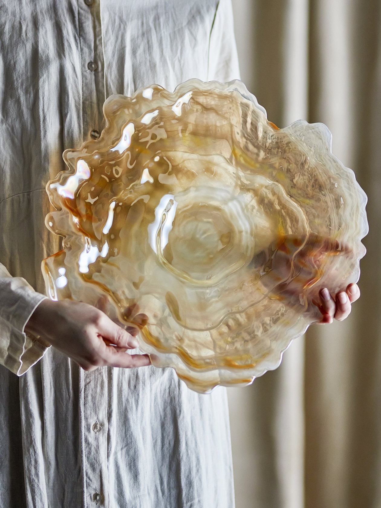 Asimi Glass Bowl - Nature