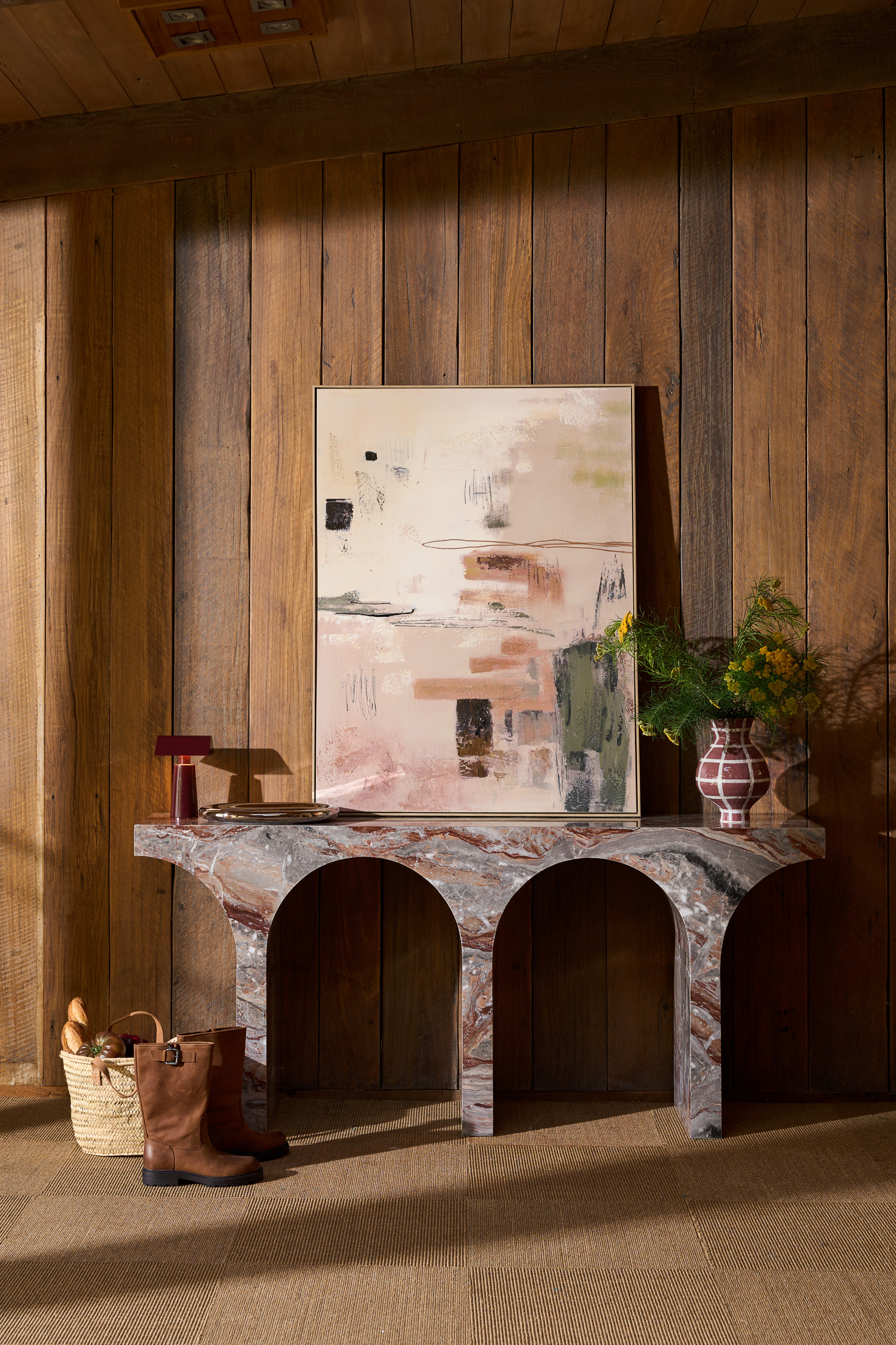 Akiko Handpainted Wall Art