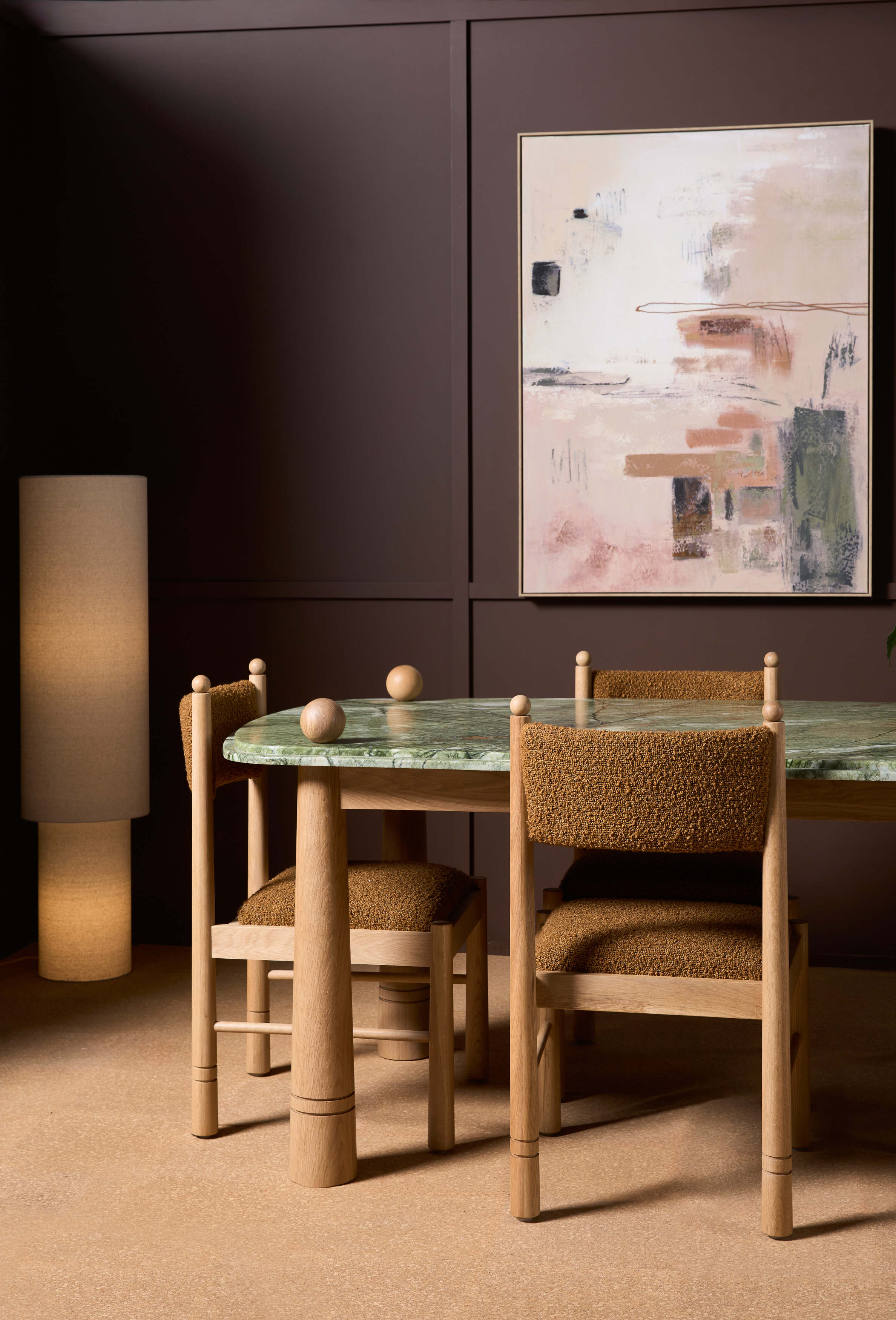 Akiko Handpainted Wall Art