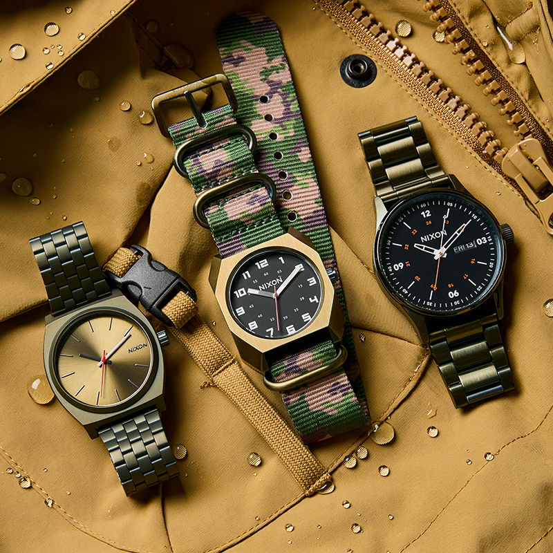 Orologio Scout Dark Olive Camo Orologio Analogico Nixon EU