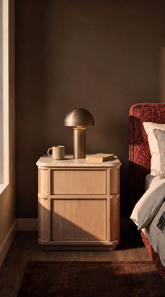 Rue Bedside Table
