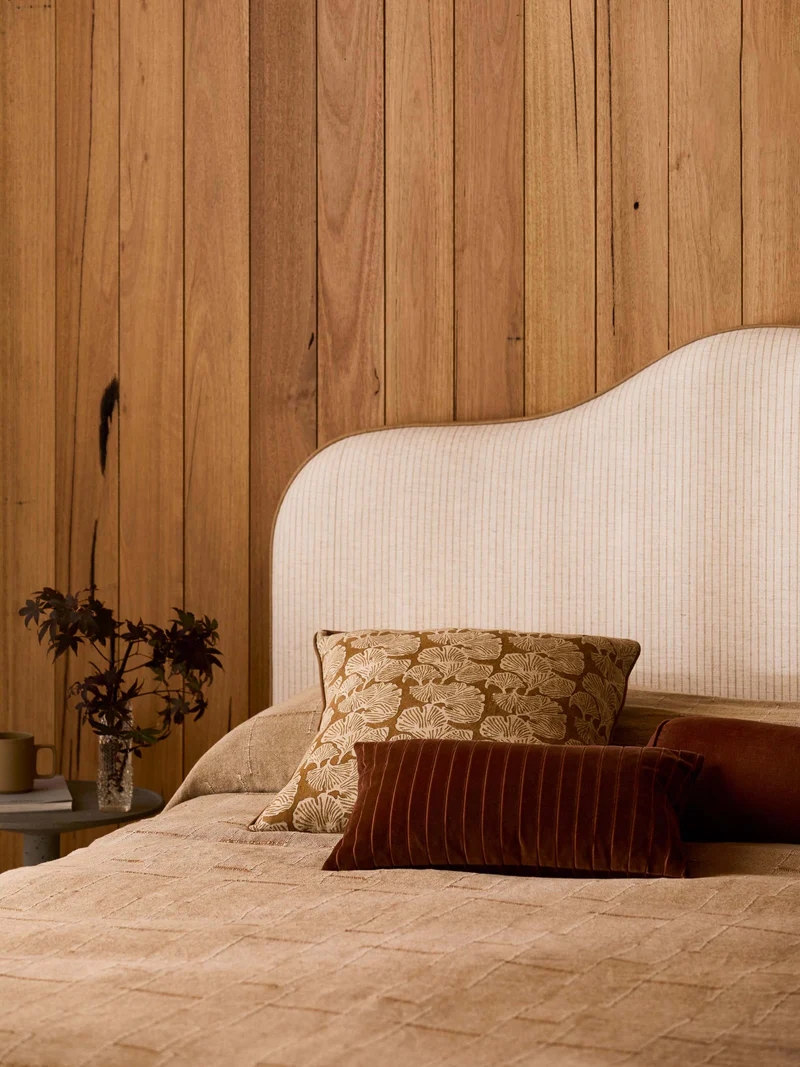 Ginkgo Linen Cushion