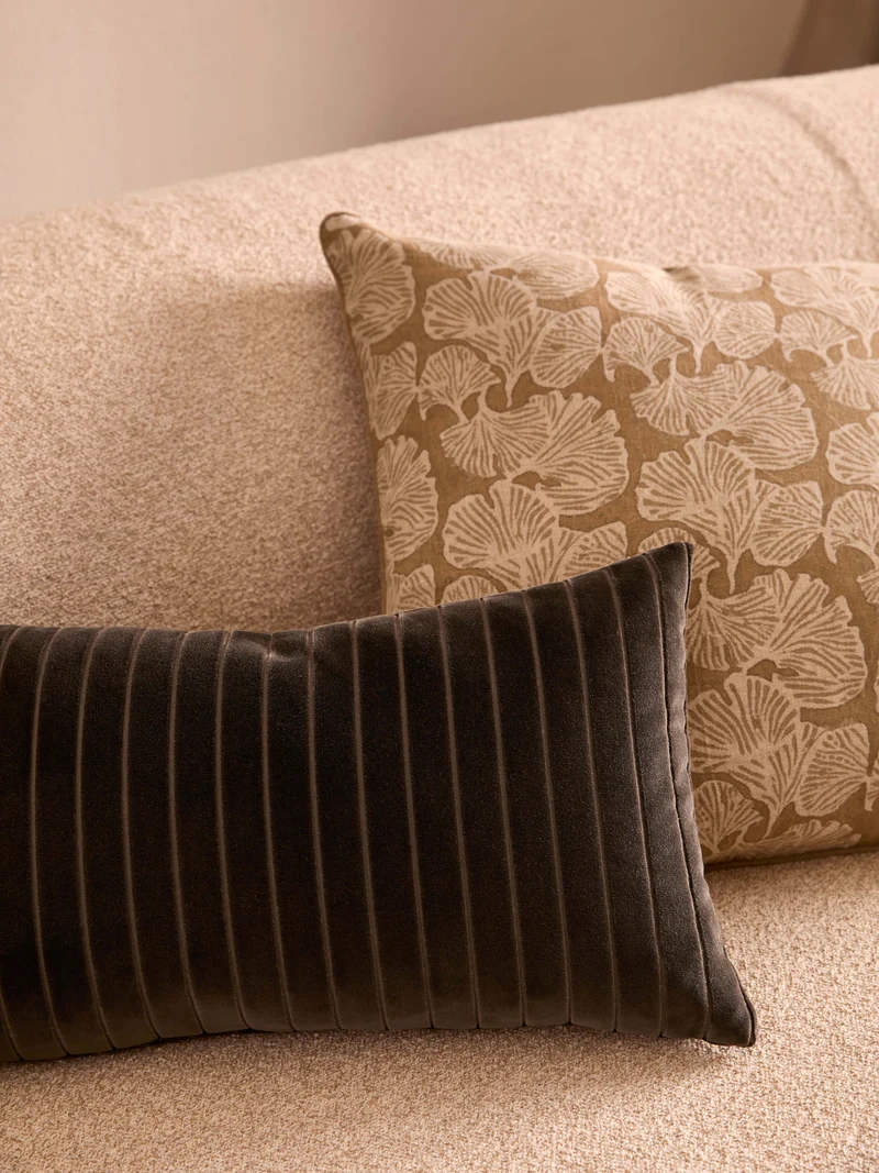 Ginkgo Linen Cushion