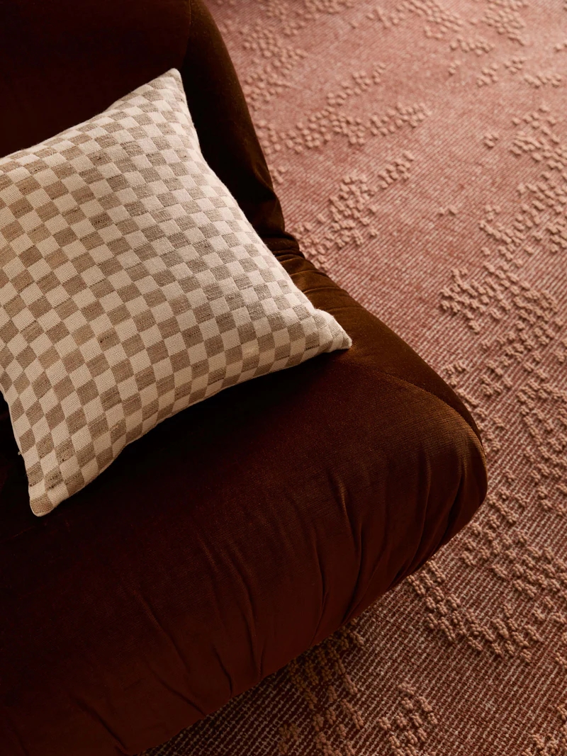 Matteo Rectangle Wool / Silk Cushion