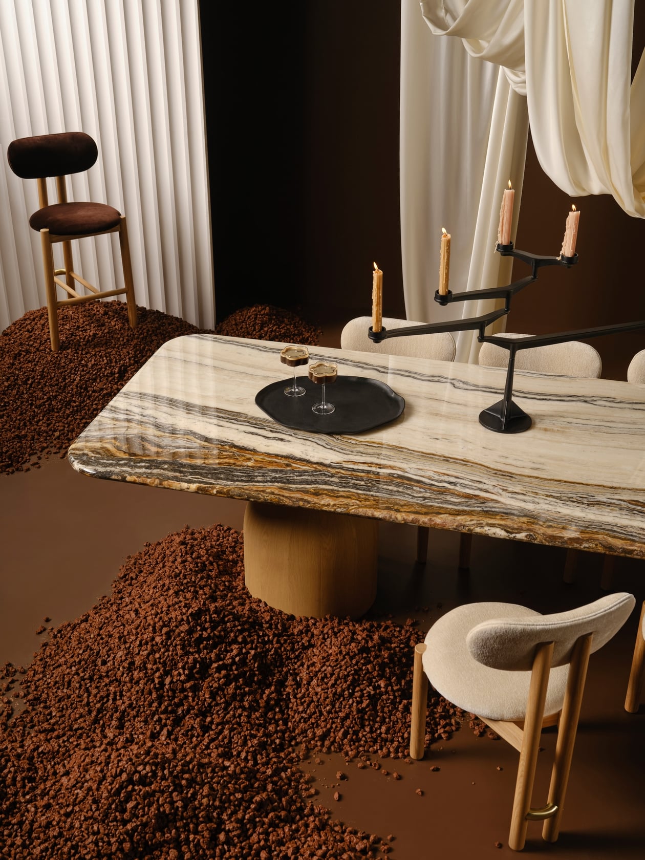 Tiramisu Counter Stool - Espresso - Floor Stock