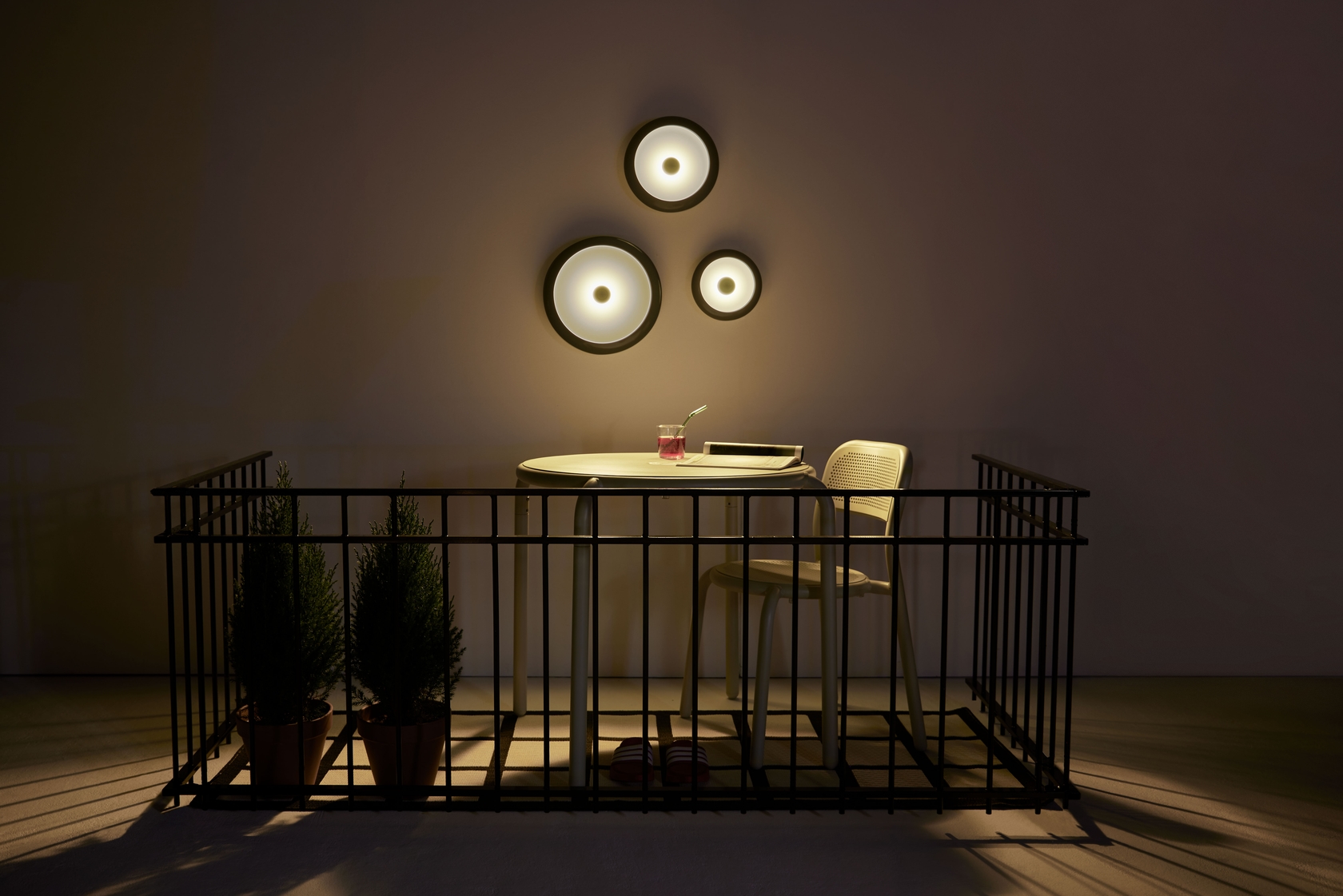 Oloha Trio Bowl with Lamp