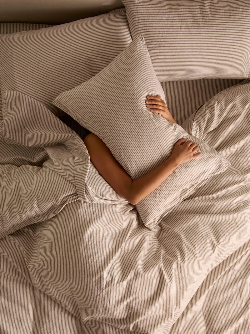 Celeste Linen / Cotton Sheet Set