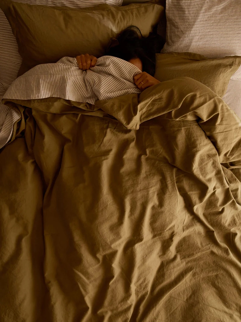 Avenue Linen / Cotton Duvet Cover Set