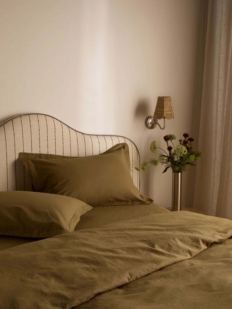 Avenue Linen / Cotton Duvet Cover Set