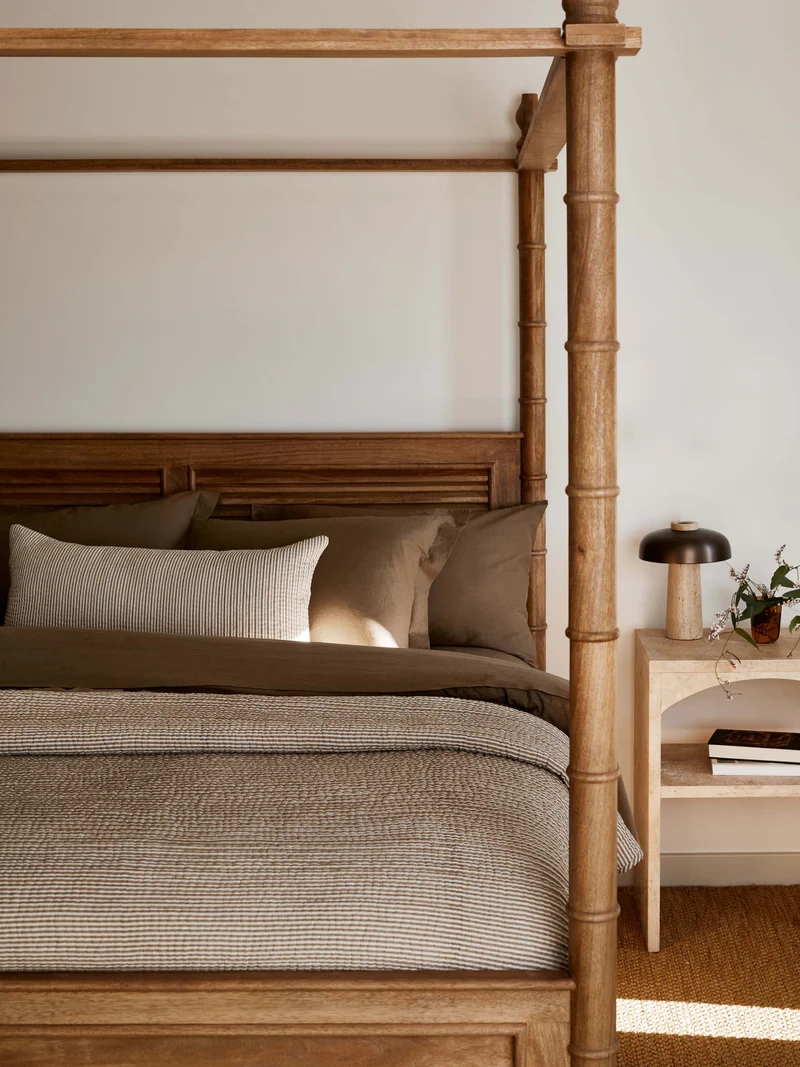 Avenue Linen / Cotton Duvet Cover Set