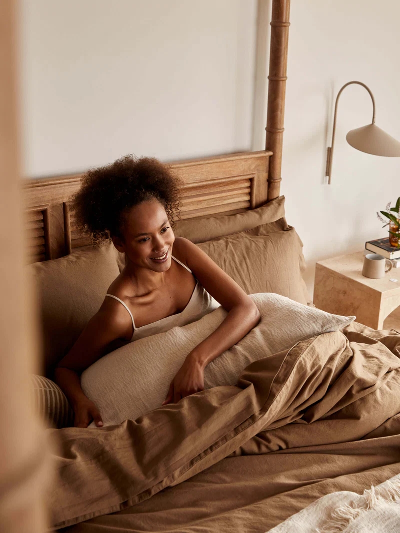 Avenue Linen / Cotton Duvet Cover Set