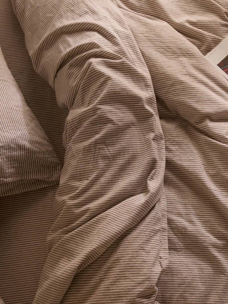 Celeste Linen / Cotton Duvet Cover Set