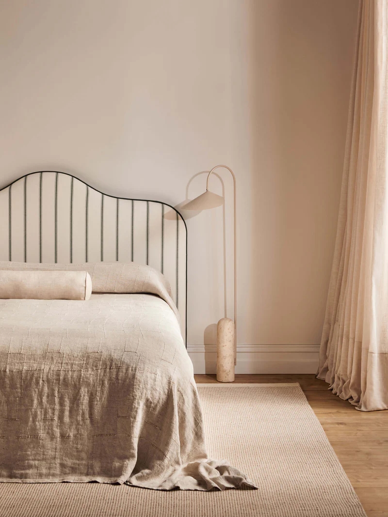 Mae Pure Linen Bolster Cushion