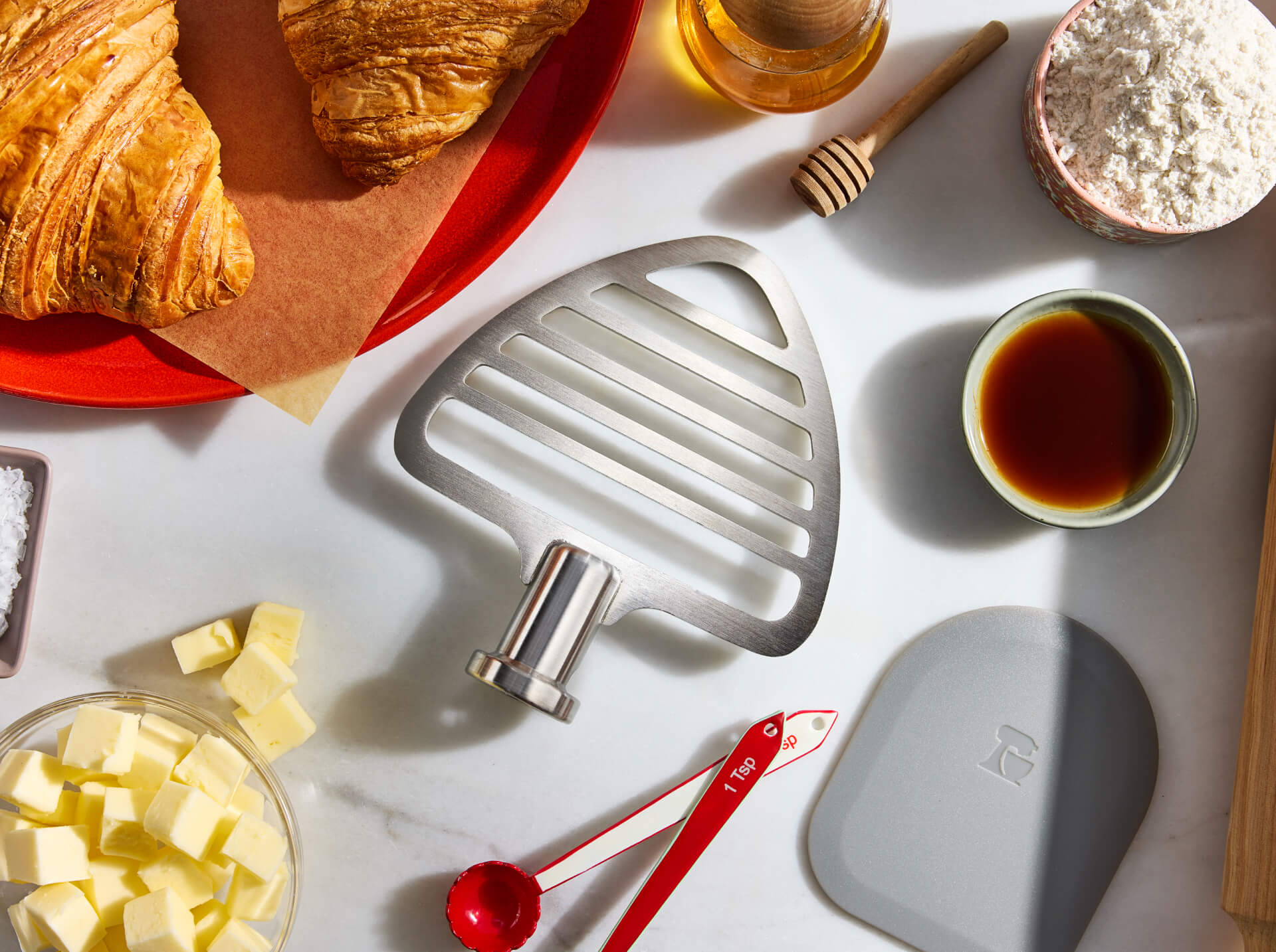 Crafted from stainless steel