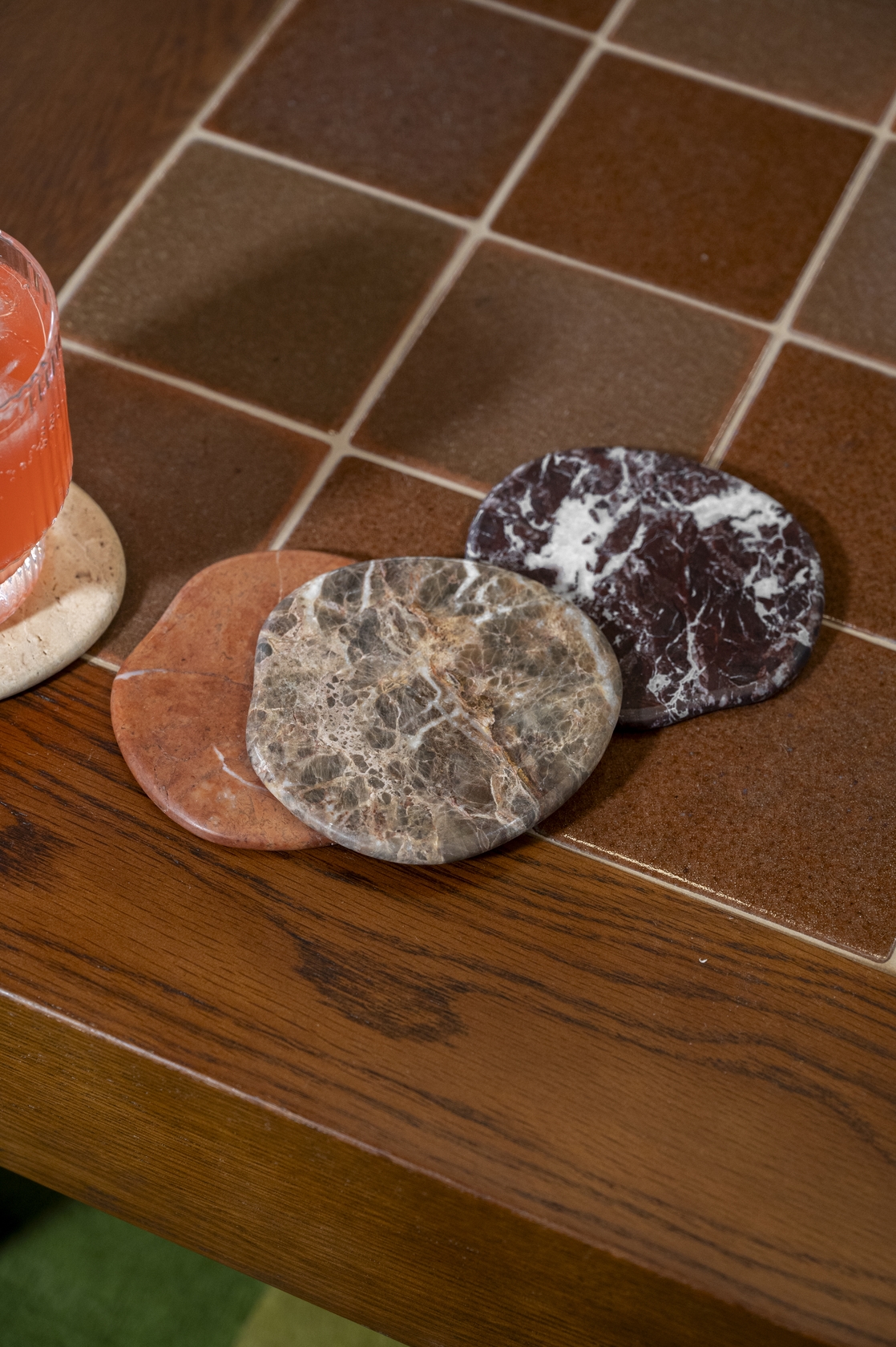 Roma Marble Coaster - Set of 4