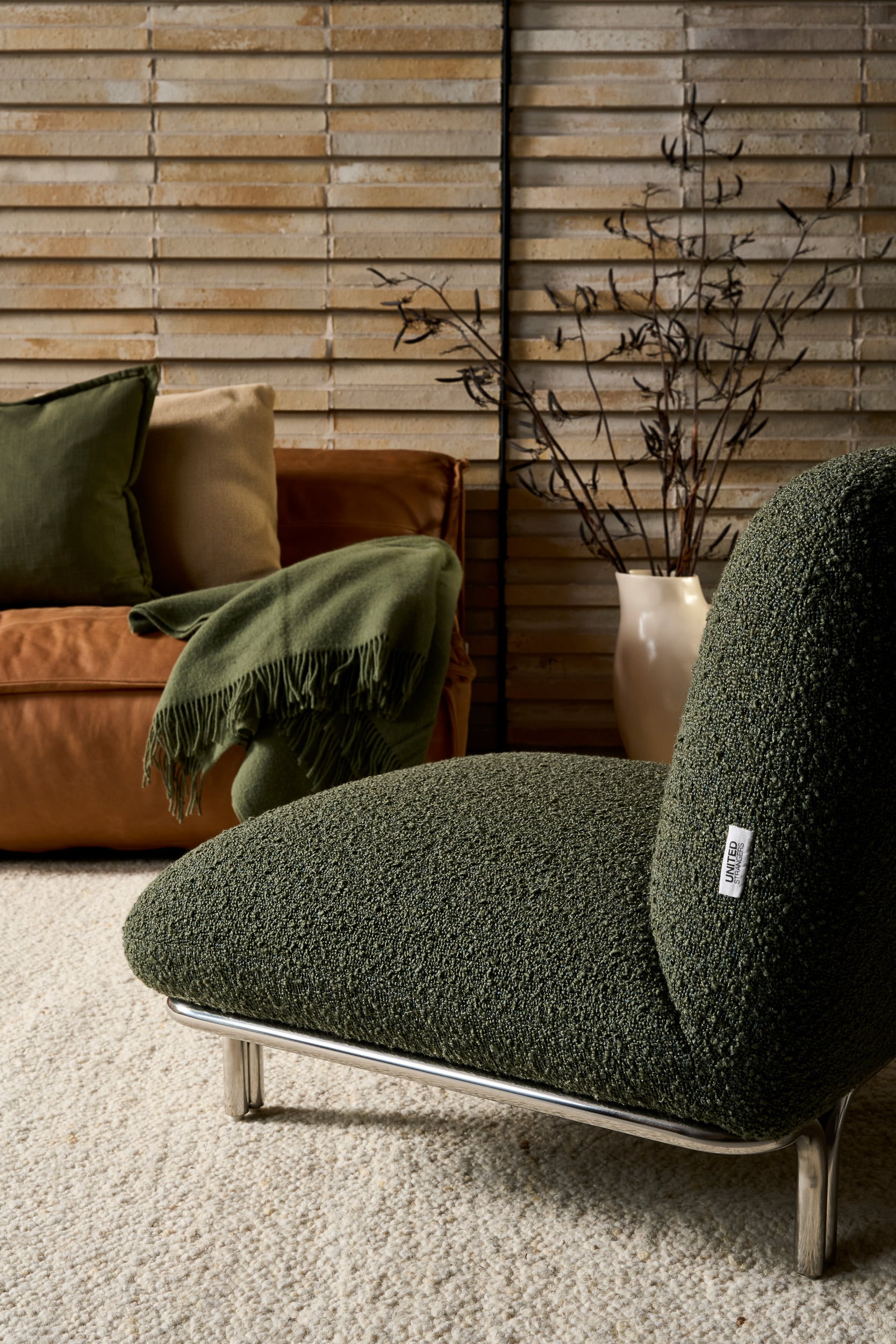 Homecrest 2 Seater Sofa - Butter Dark Coffee Leather - Floor Stock