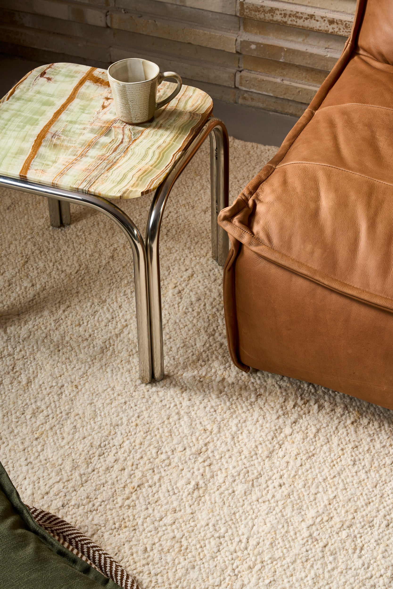 Homecrest 2 Seater Sofa - Butter Dark Coffee Leather - Floor Stock