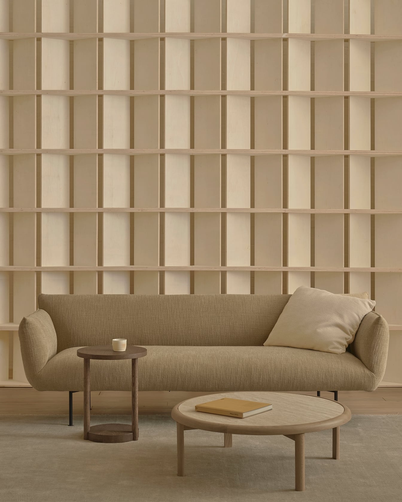 Kitsune 2 Seater Sofa - Duke Blue-Conte 2258 - Floor Stock