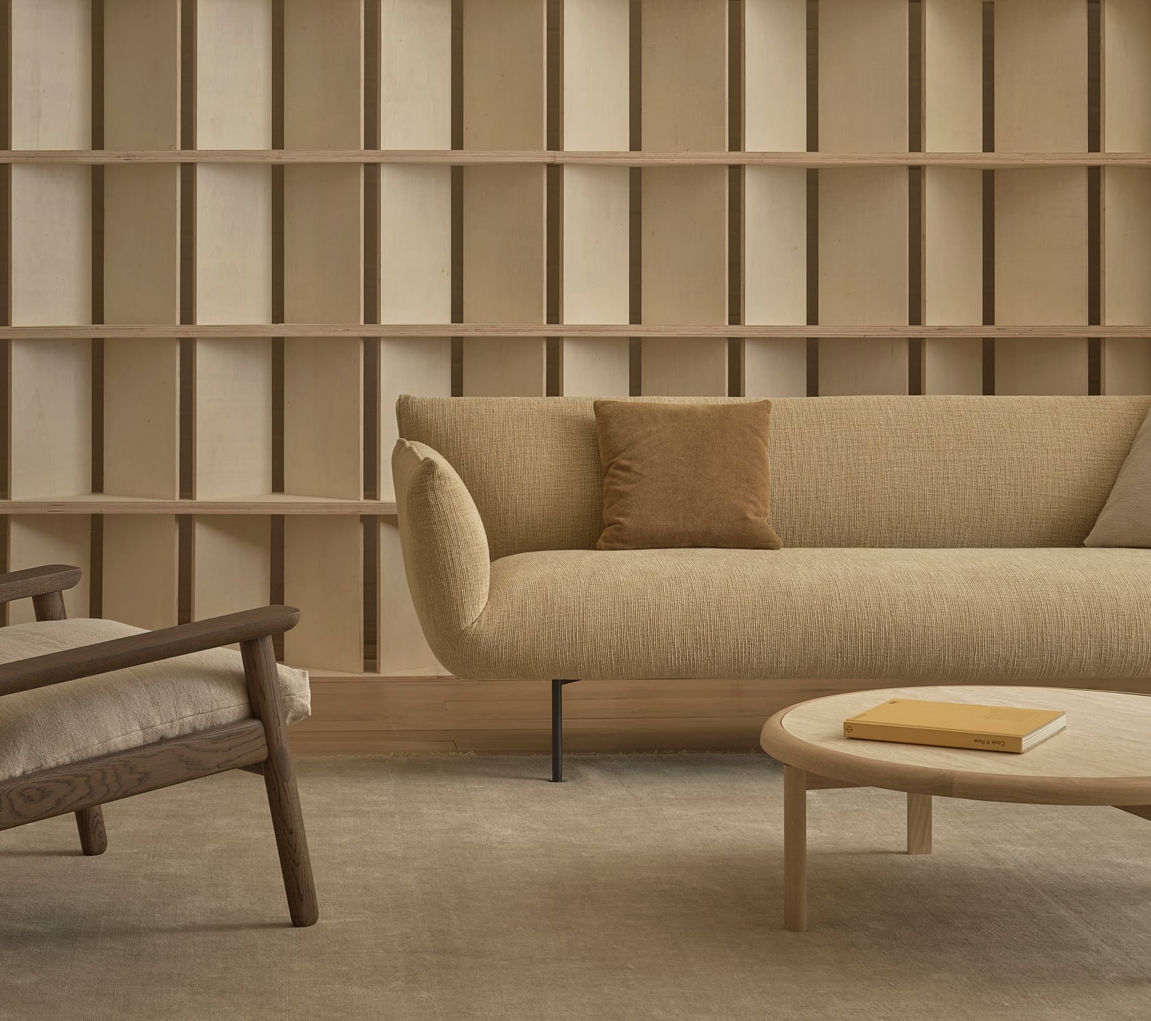 Kitsune 2 Seater Sofa - Duke Blue-Conte 2258 - Floor Stock