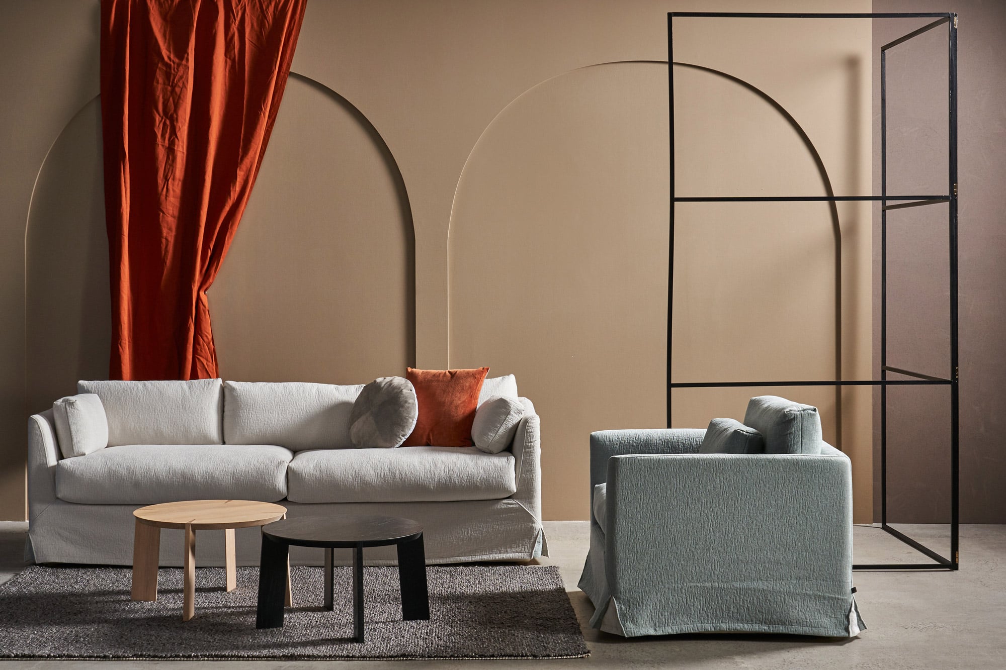 Prufrock Lounge Chair - Menta-Aman 1604 - Floor Stock
