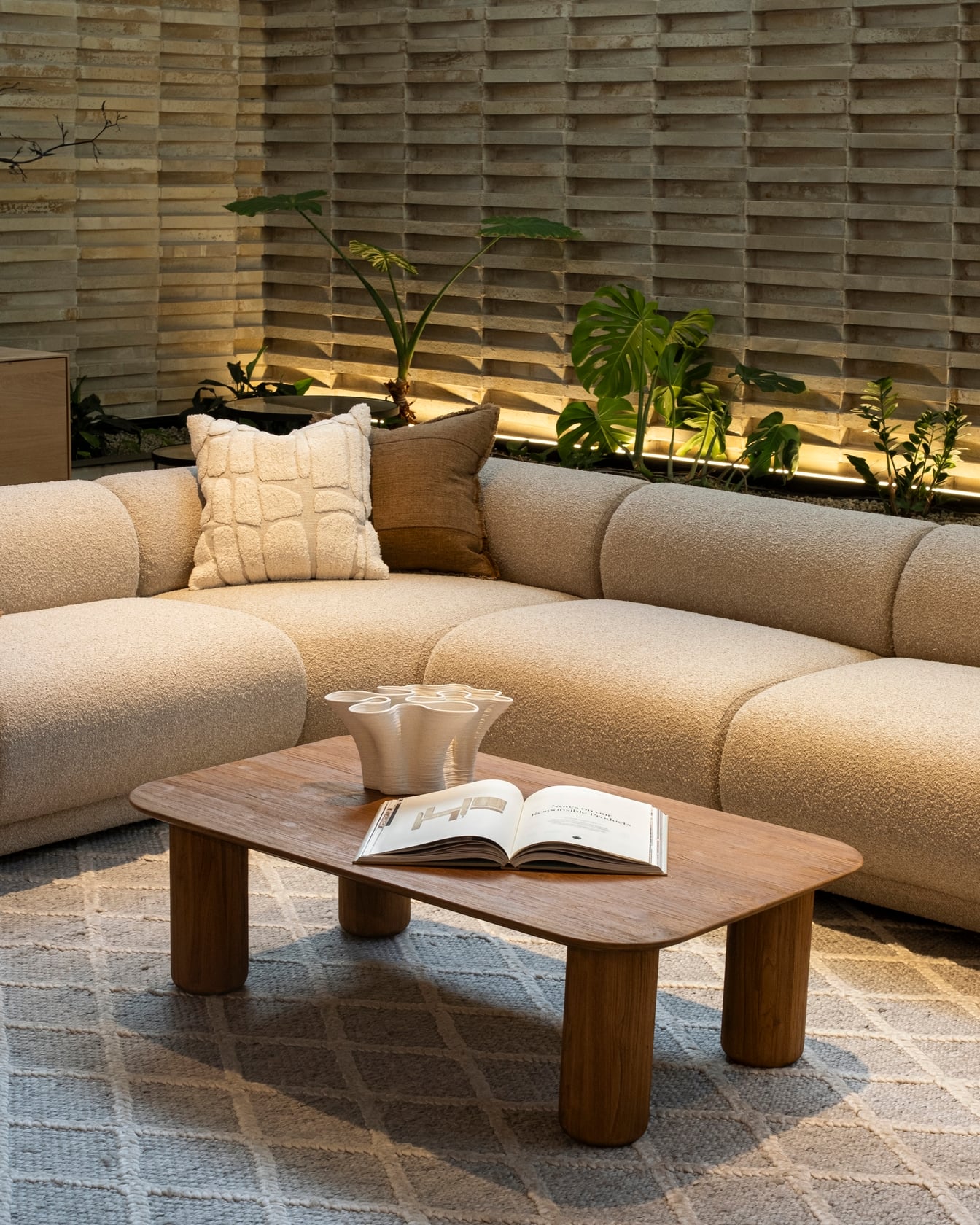 Rowen Modular Sofa - Corner - Wade Olive - Floor Stock