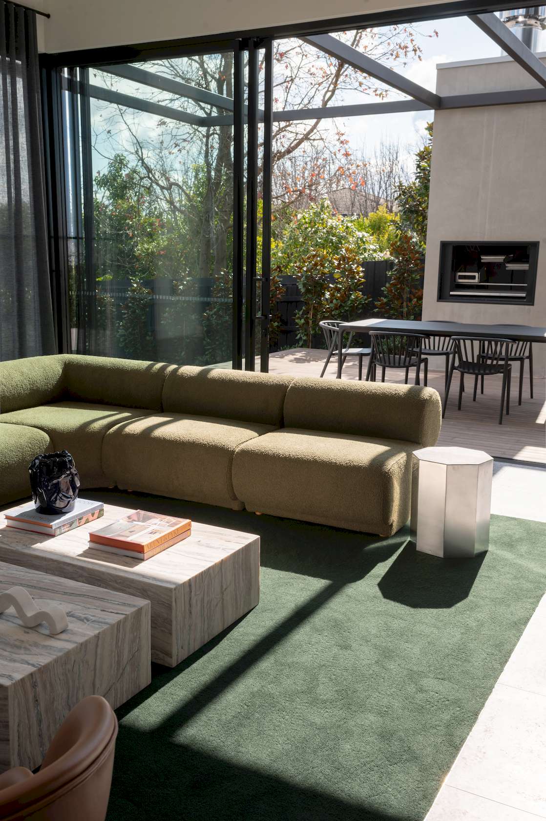 Rowen Modular Sofa - Corner - Wade Stone - Floor Stock