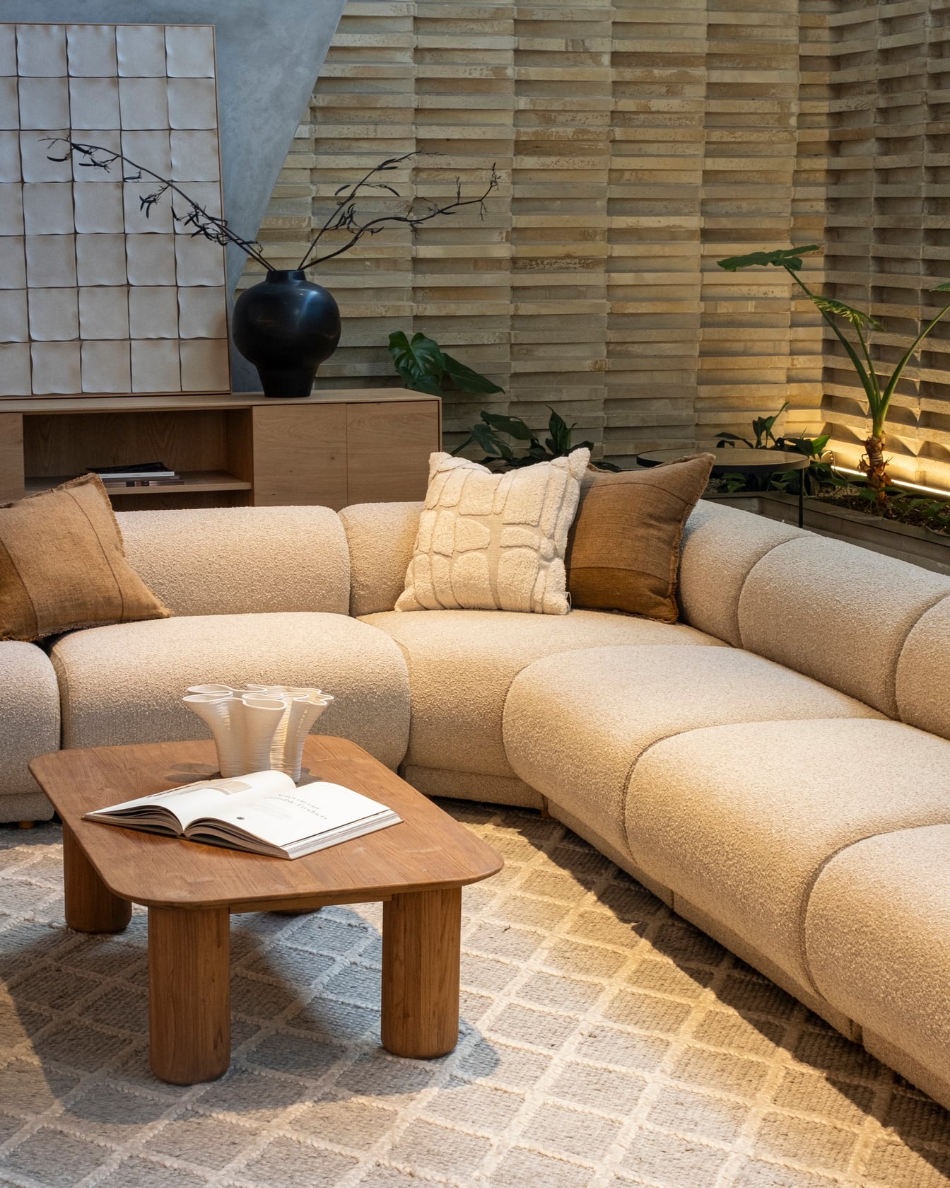 Rowen Modular Sofa - Corner - Wade Stone - Floor Stock