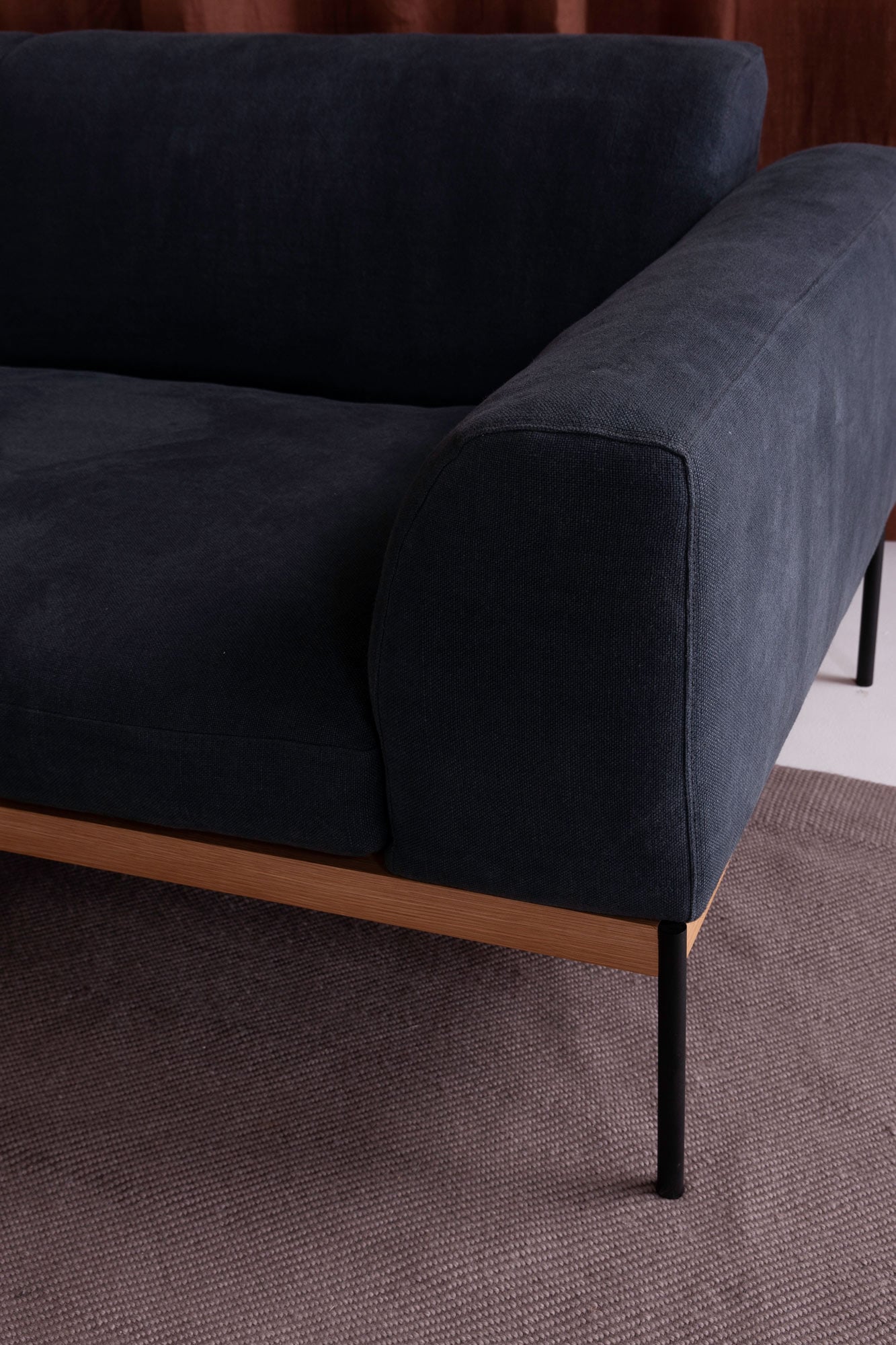 Department 3 Seater Sofa - Milk-Bigello 0002 - Floor Stock