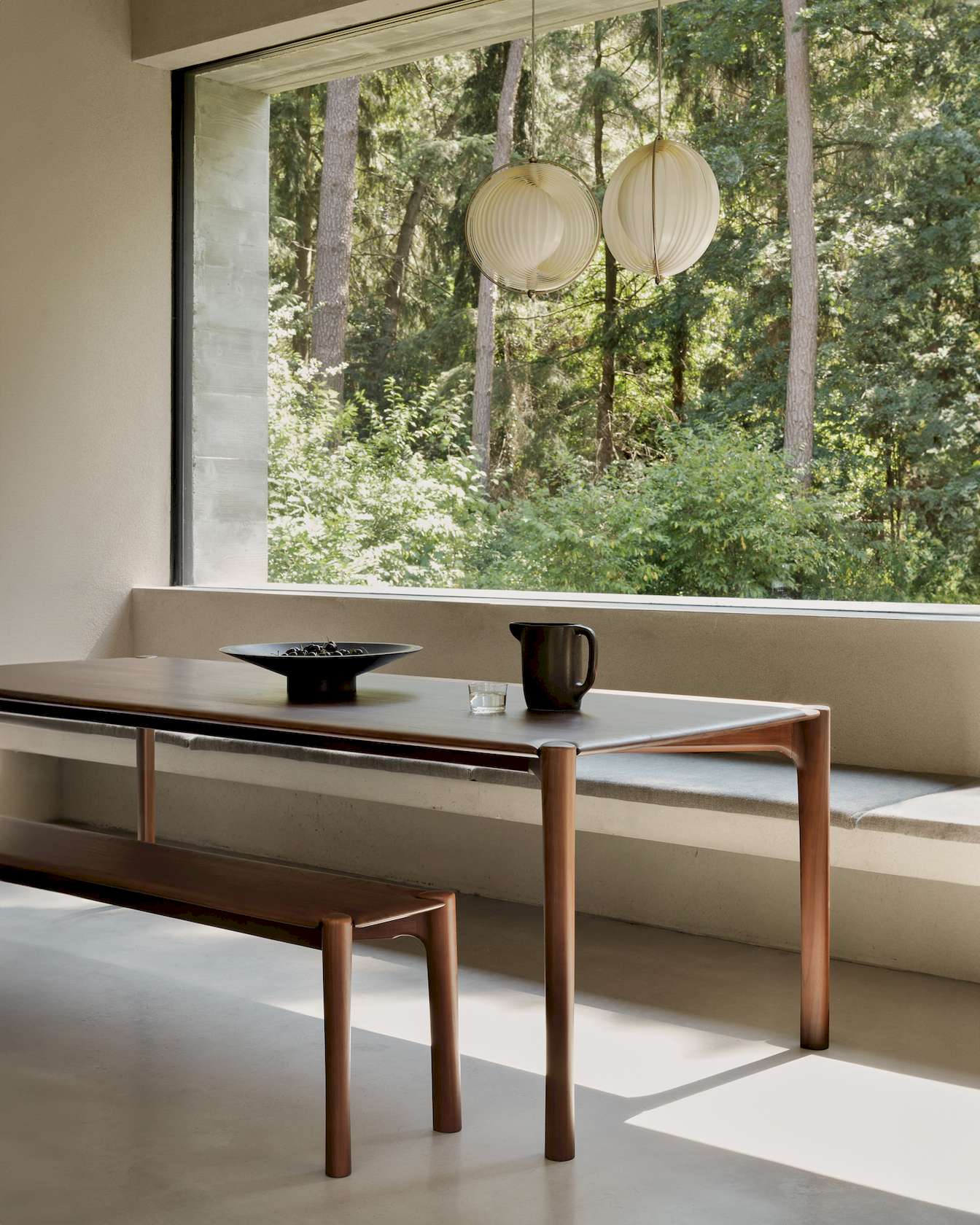 Ethnicraft Teak PI Dining Table - 2400mm - Brown - Floor Stock