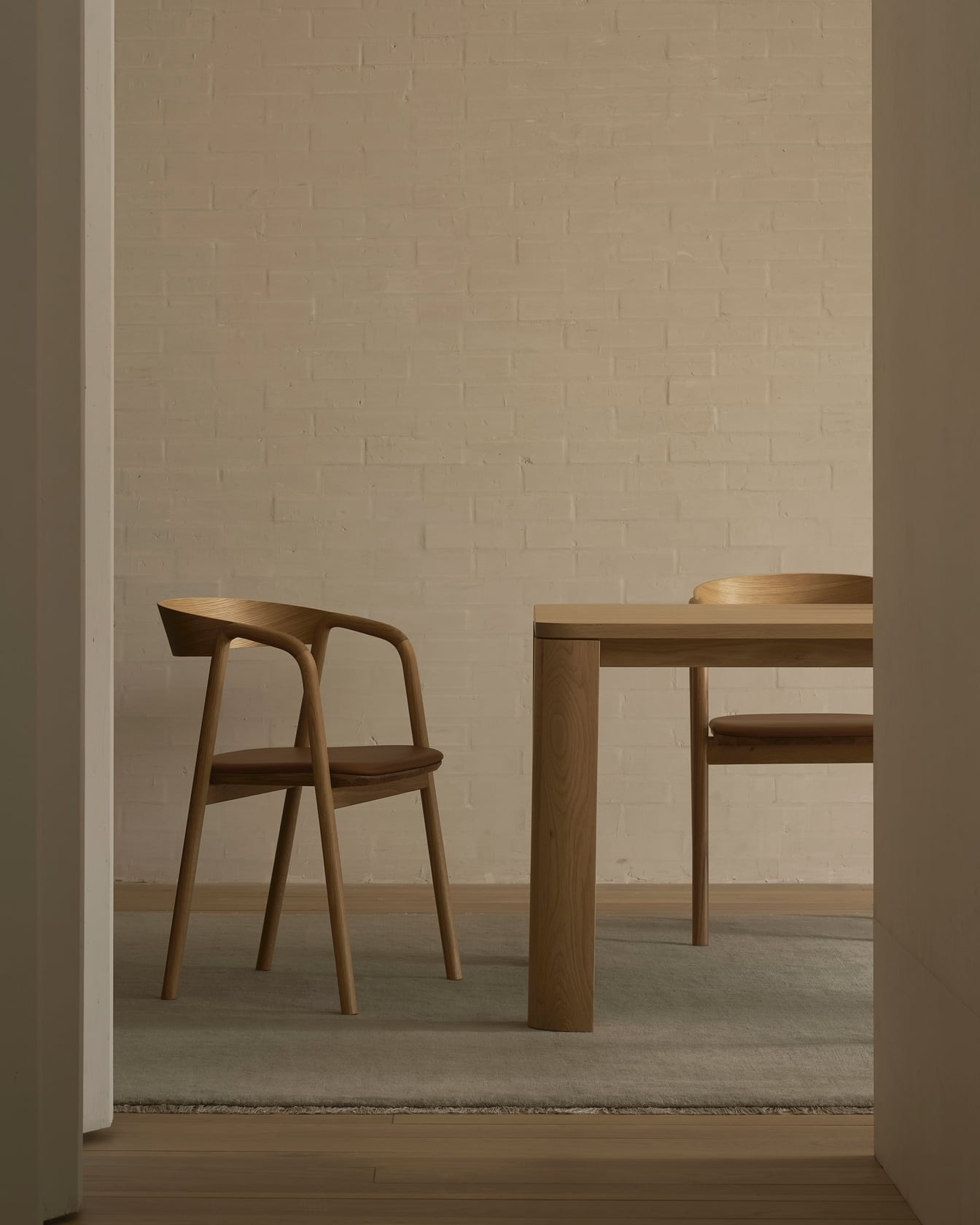 Inlay Dining Chair - Black - Charcoal-Alabama 007 - Floor Stock