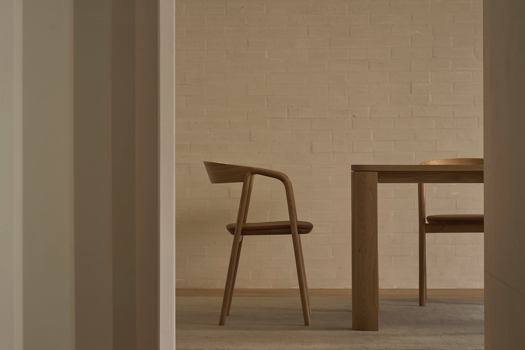 Inlay Dining Chair - Black - Charcoal-Alabama 007 - Floor Stock