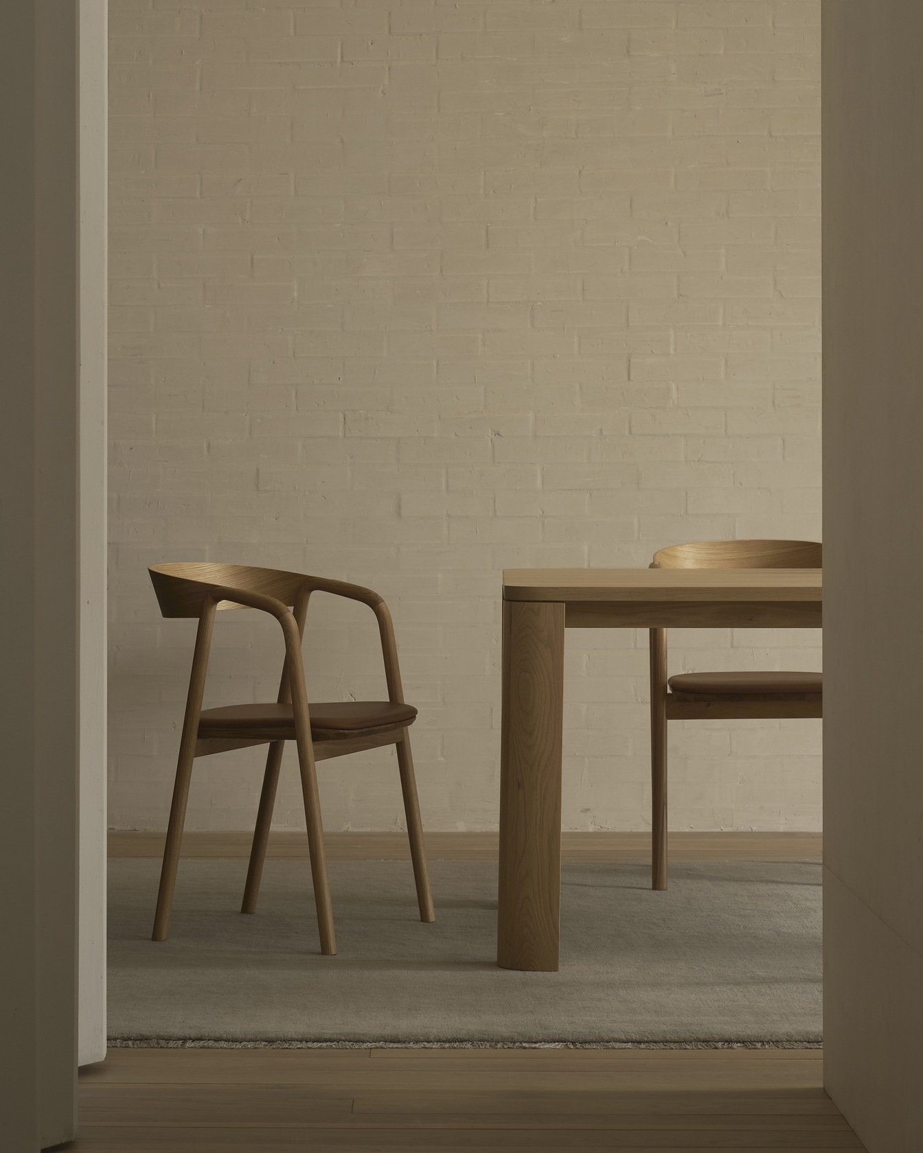 Inlay Dining Chair - Black - Coal-Montana 1048 - Floor Stock