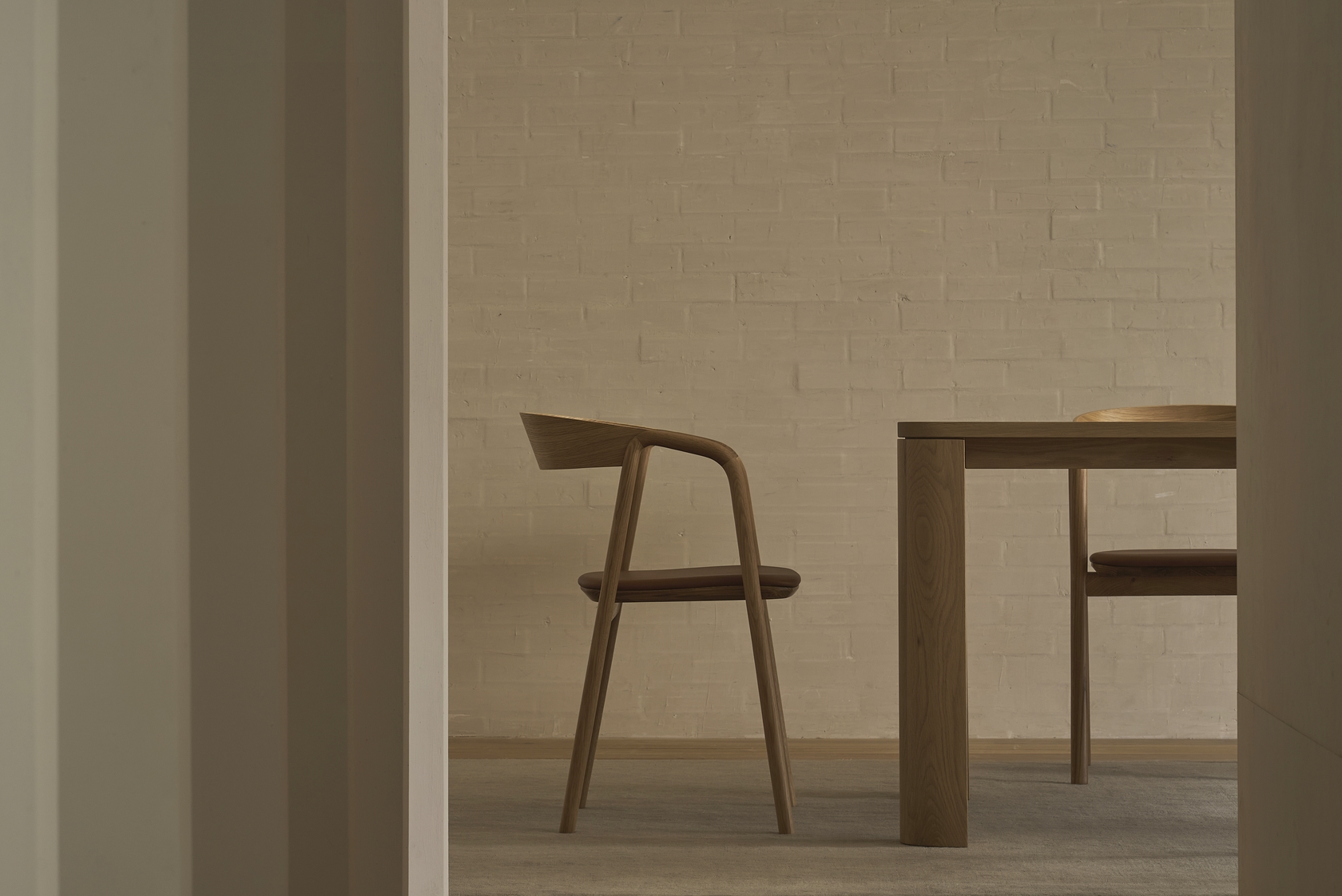 Inlay Dining Chair - Black - Coal-Montana 1048 - Floor Stock