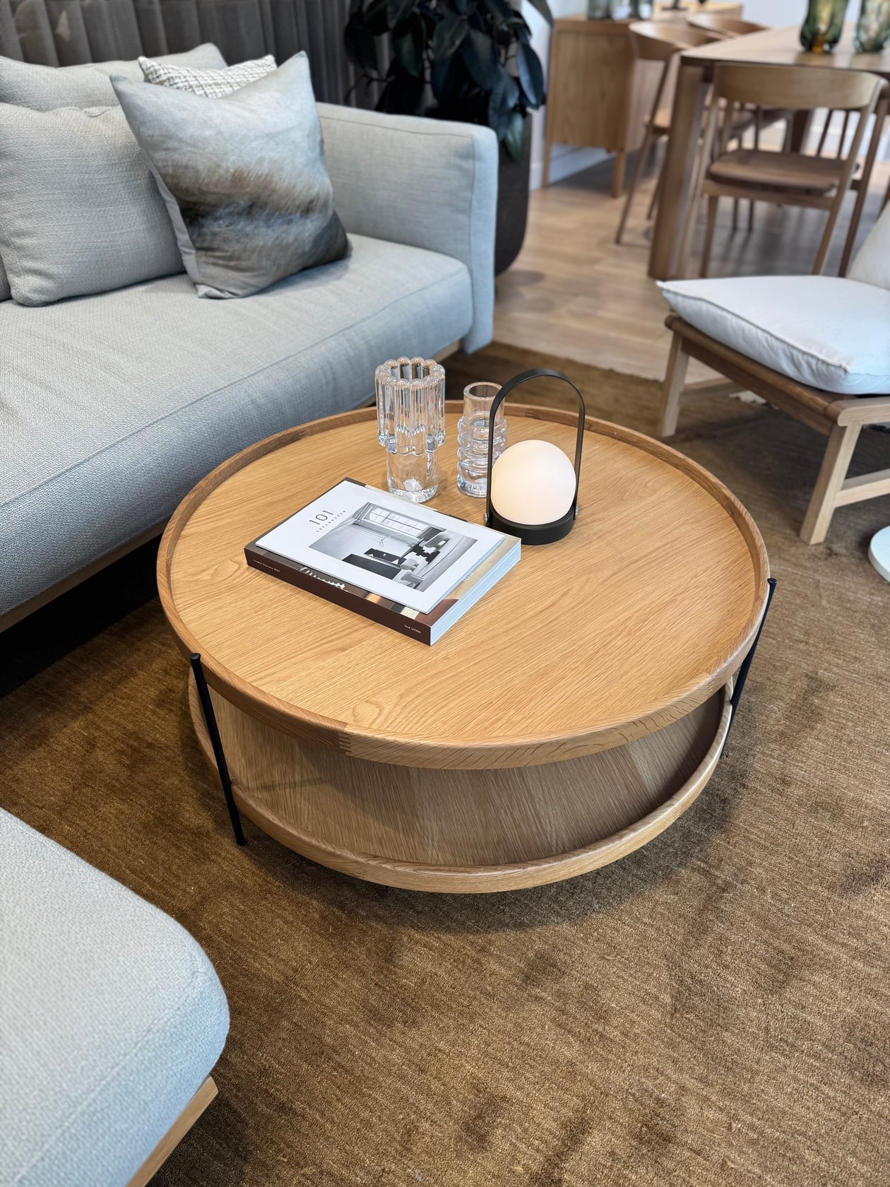 Humla Coffee Table - Small - Black - Floor Stock