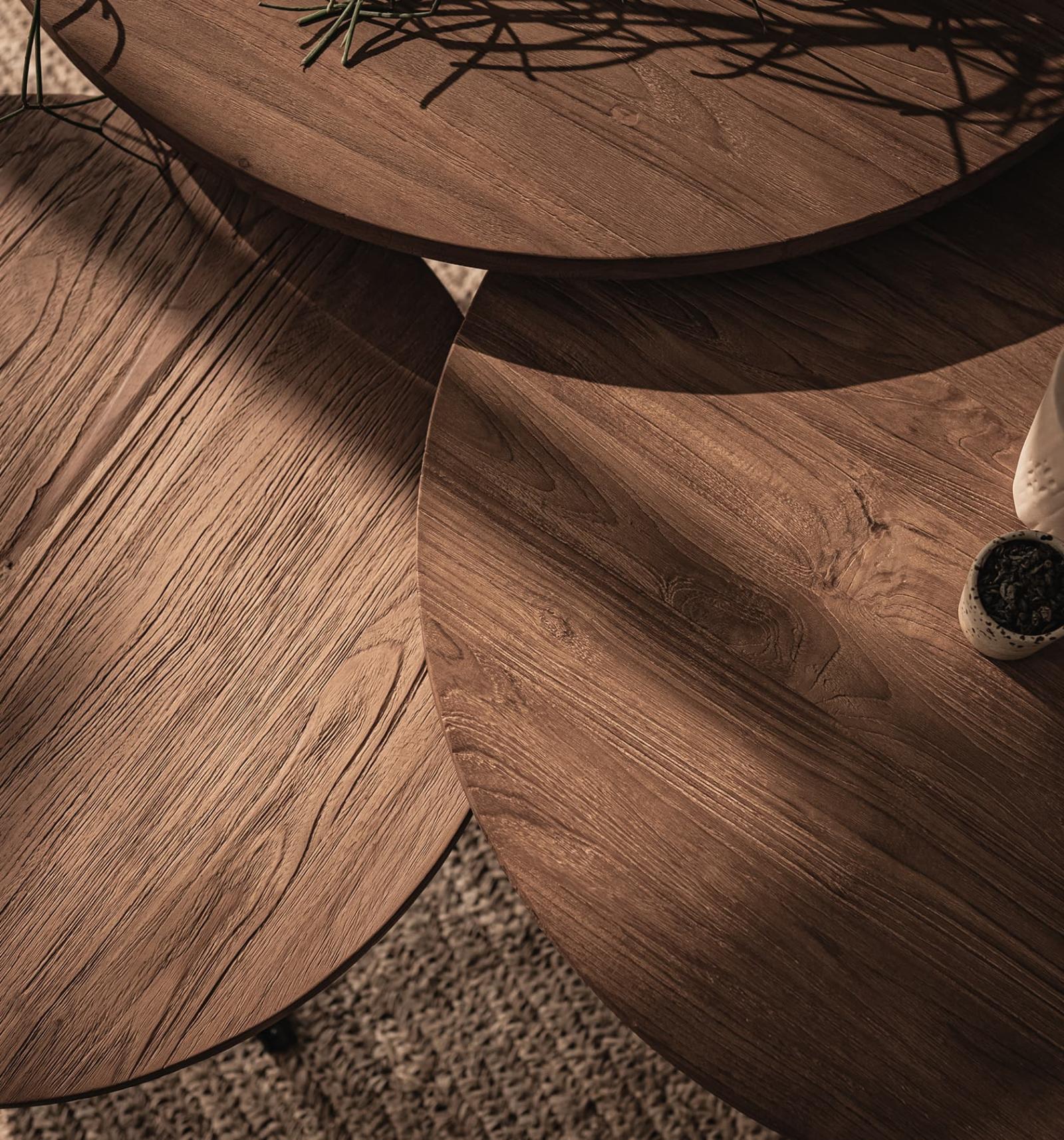 dBodhi Cabrini Coffee Table - 550mm - Teak - Floor Stock