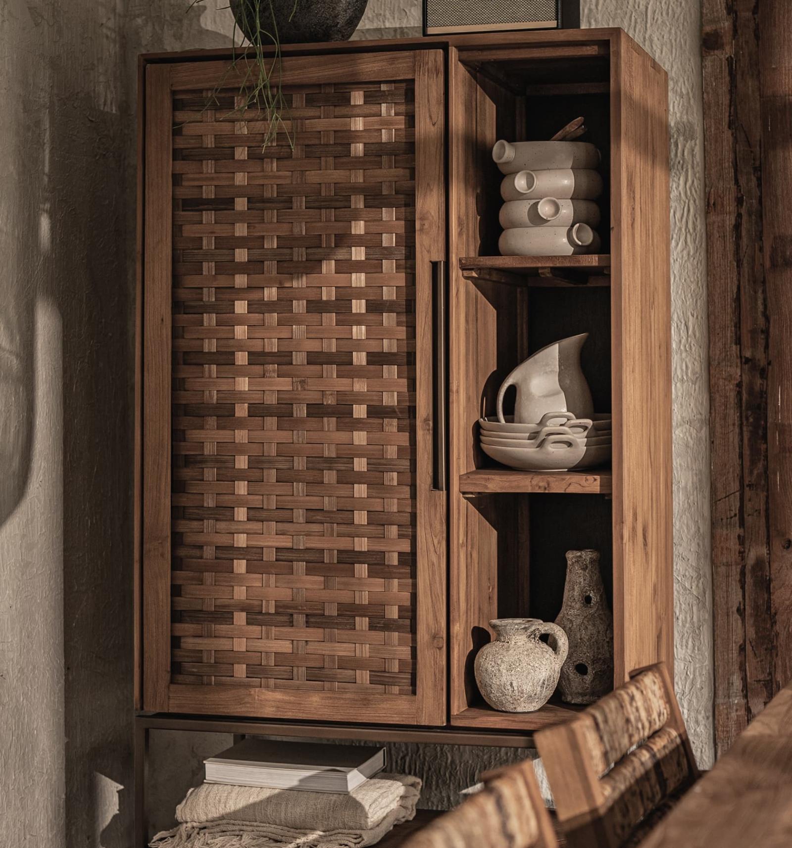 dBodhi Karma Cabinet - 1 Door/1 Open Rack - Pure - Floor Stock