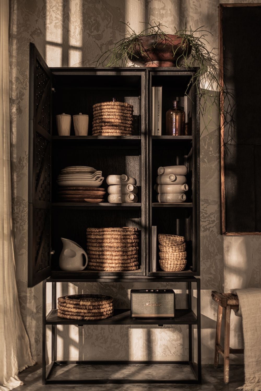 dBodhi Karma Cabinet - 1 Door/1 Open Rack - Pure - Floor Stock