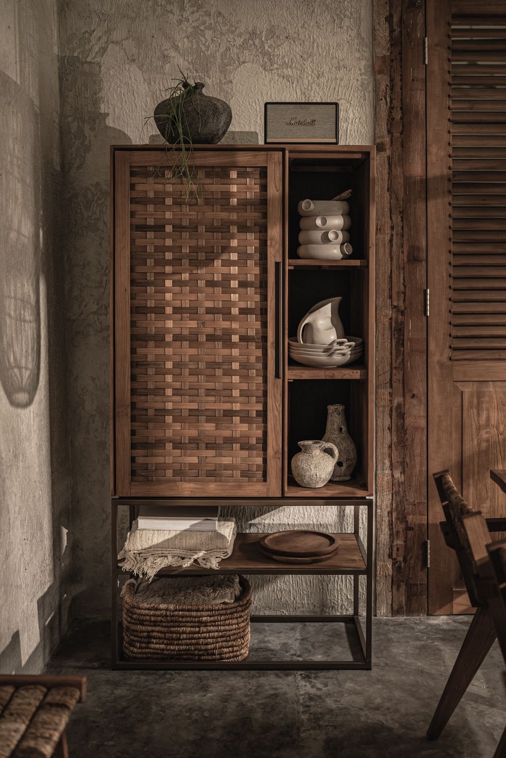 dBodhi Karma Cabinet - 1 Door/1 Open Rack - Pure - Floor Stock