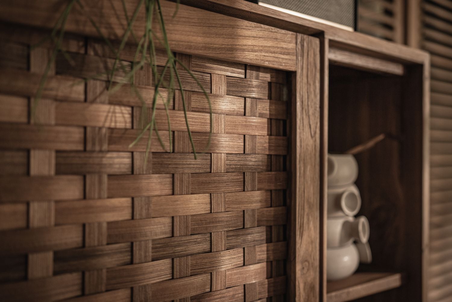 dBodhi Karma Cabinet - 1 Door/1 Open Rack - Pure - Floor Stock