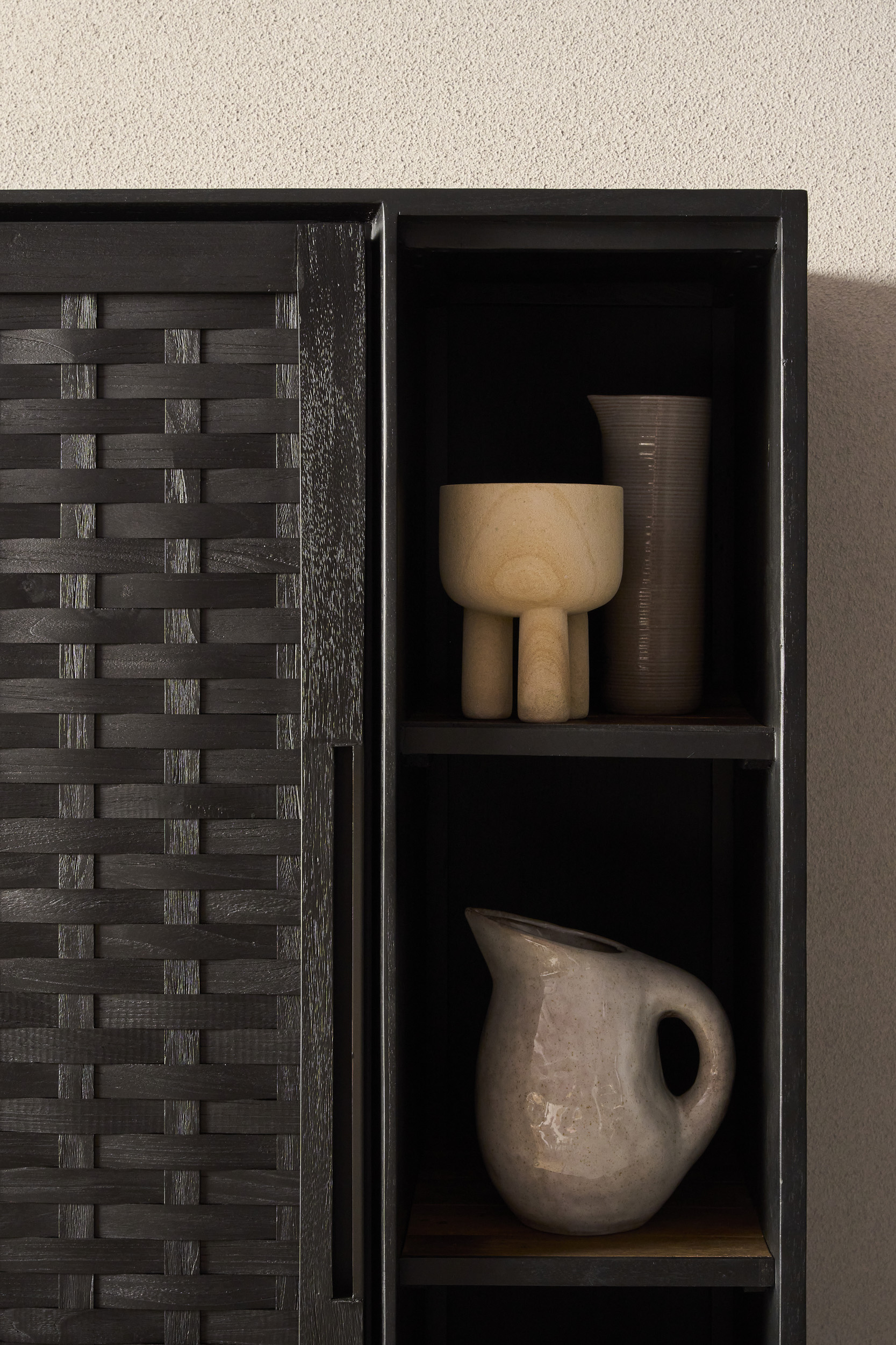 dBodhi Karma Cabinet - 1 Door/1 Open Rack - Pure - Floor Stock