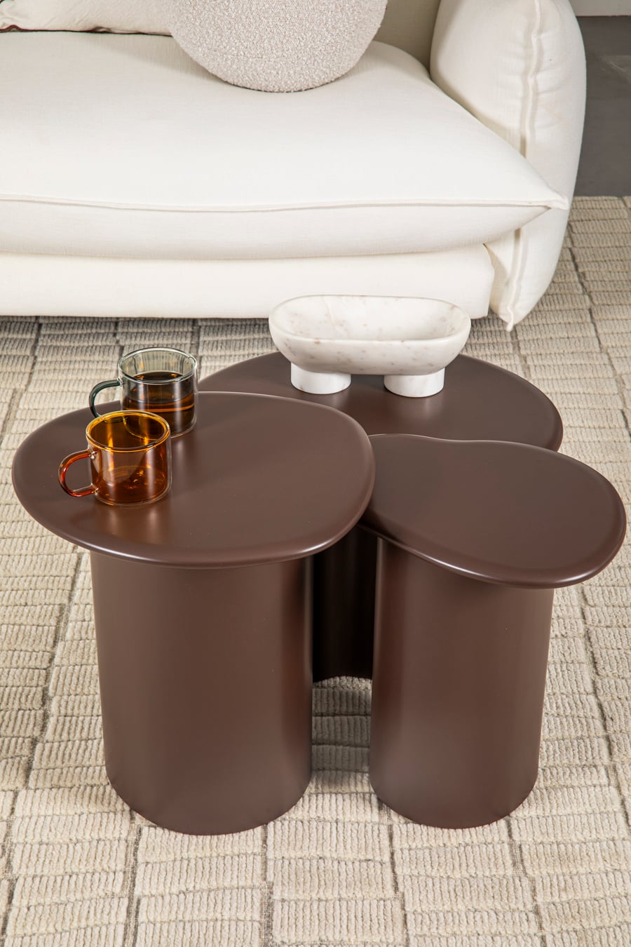 Drift Side Table - Medium - Soft Lilac - Floor Stock