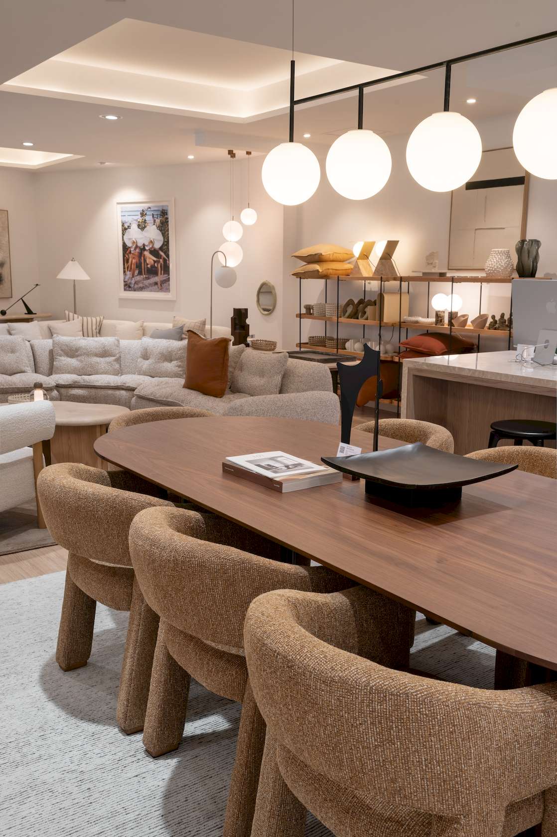 Petra Sofa - Round Corner - Wade Bumblebee - Floor Stock