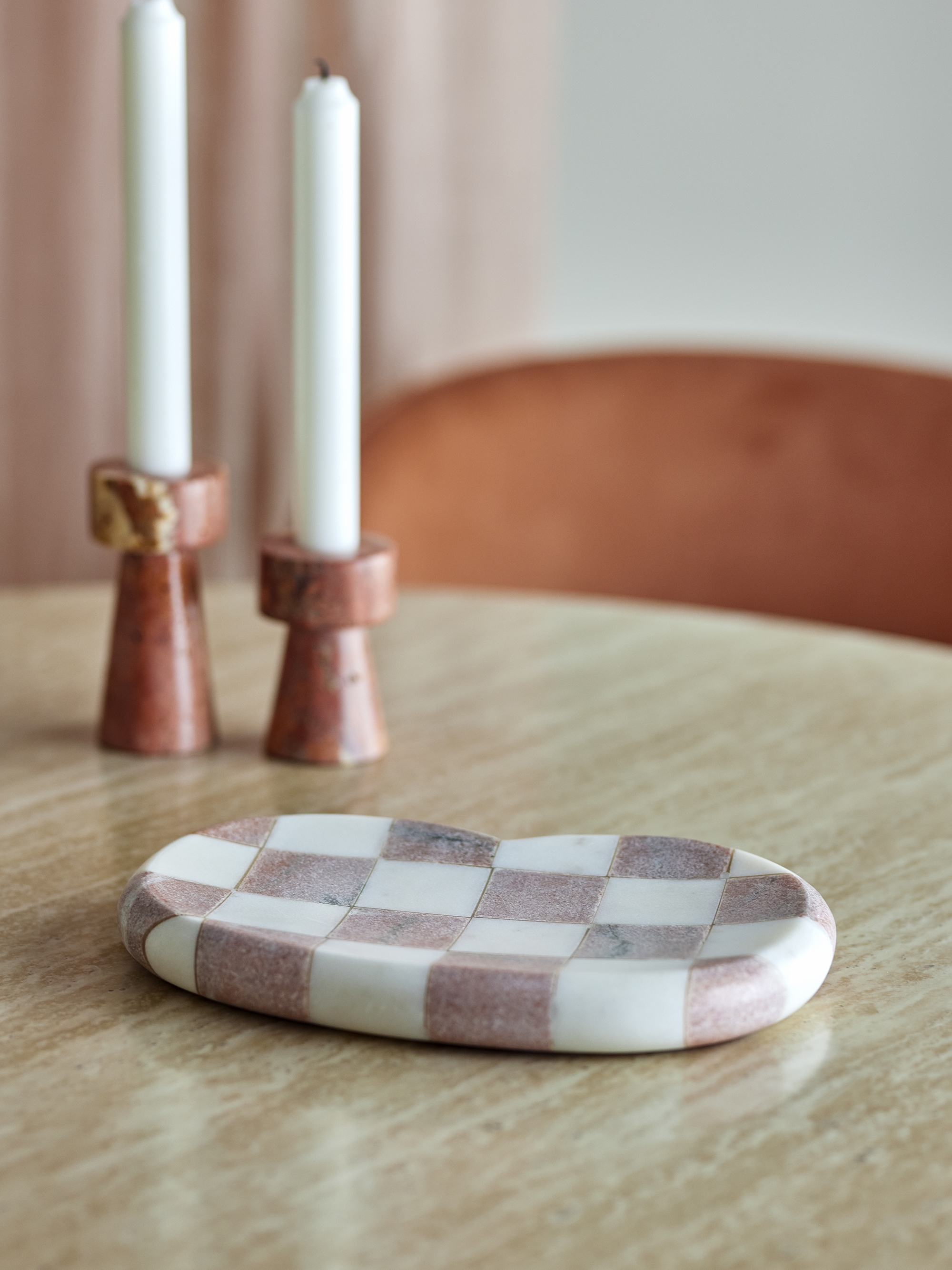 Petrea Marble Tray - Rose