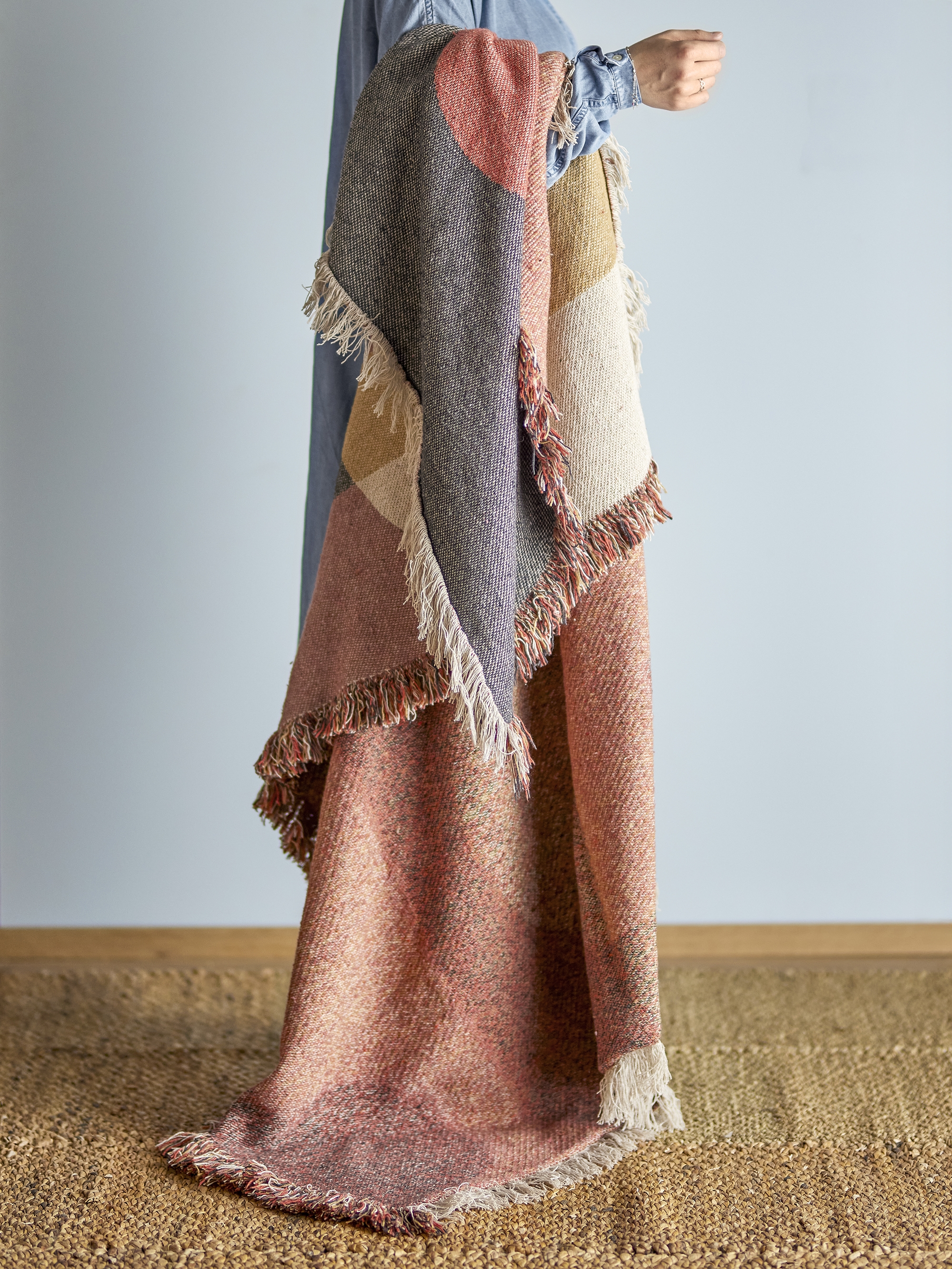 Arni Cotton Throw - Multi