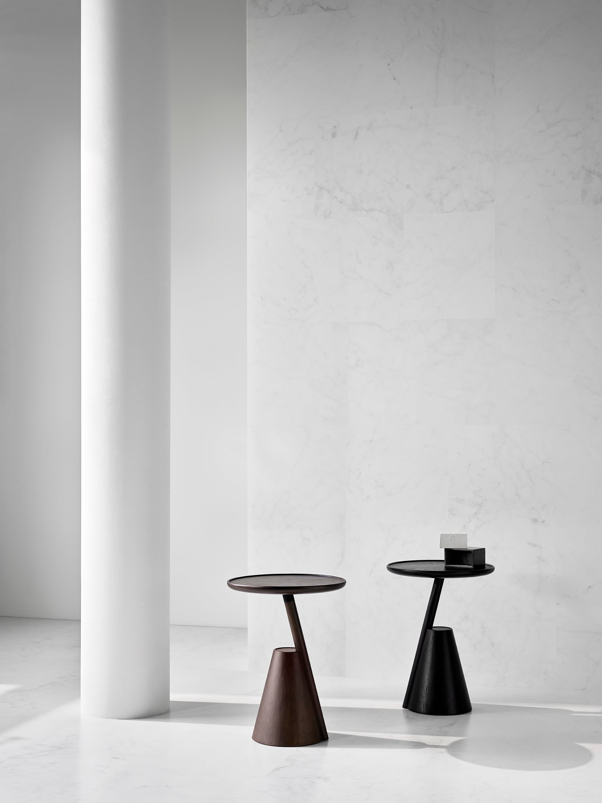 Mate Side Table - Dark Brown - Floor Stock