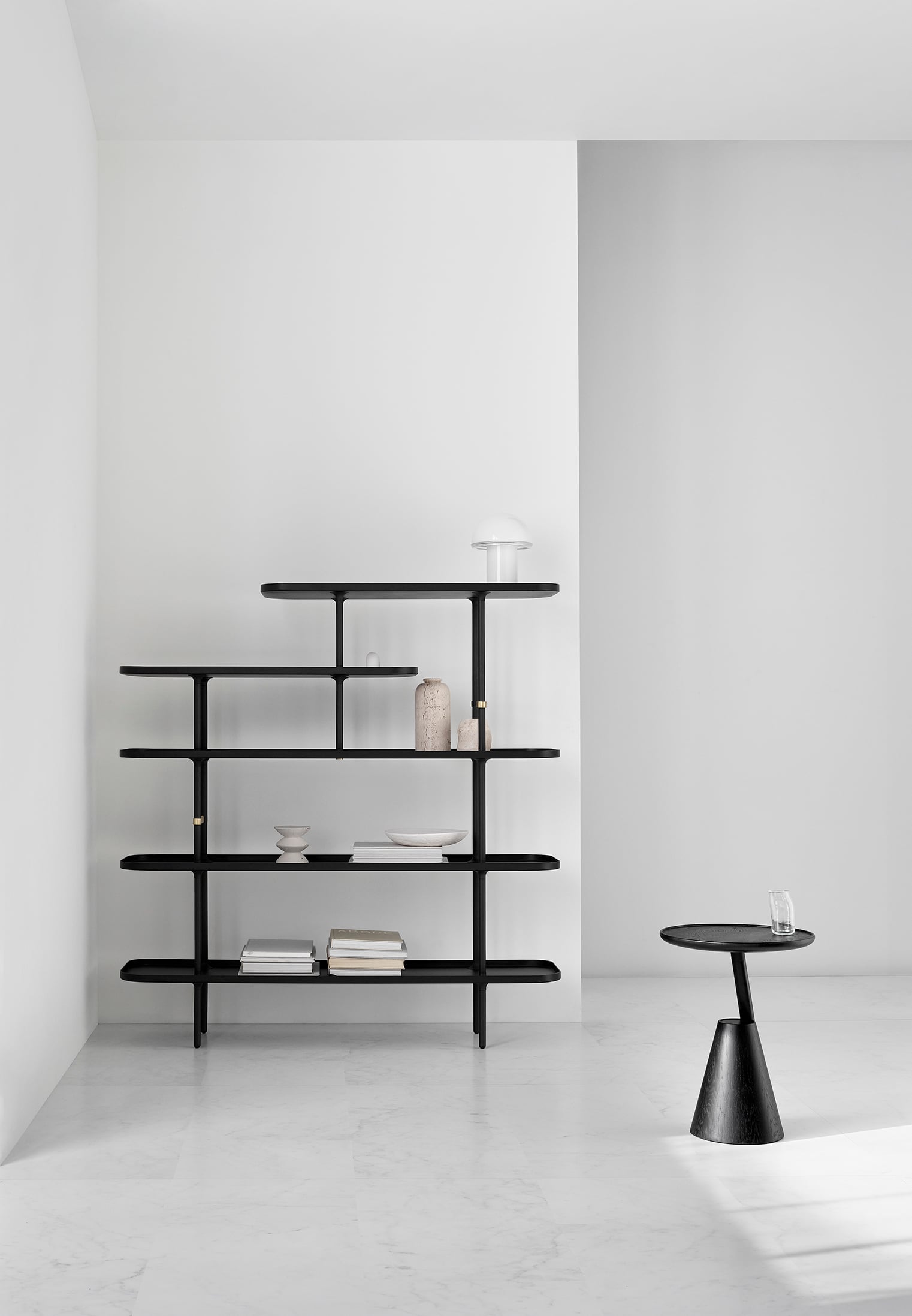 Mate Side Table - Dark Brown - Floor Stock